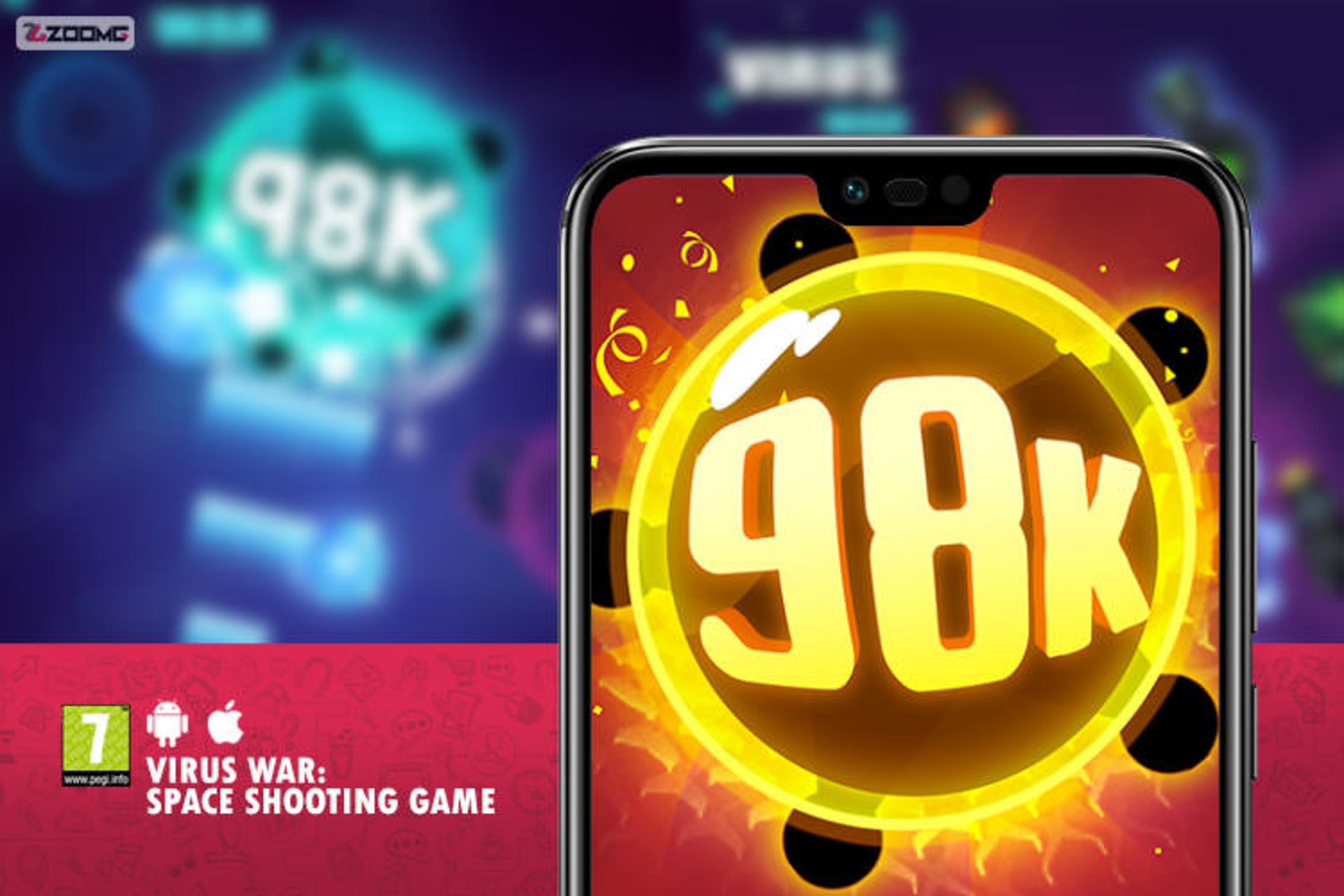 Virus War - Space Shooting Game