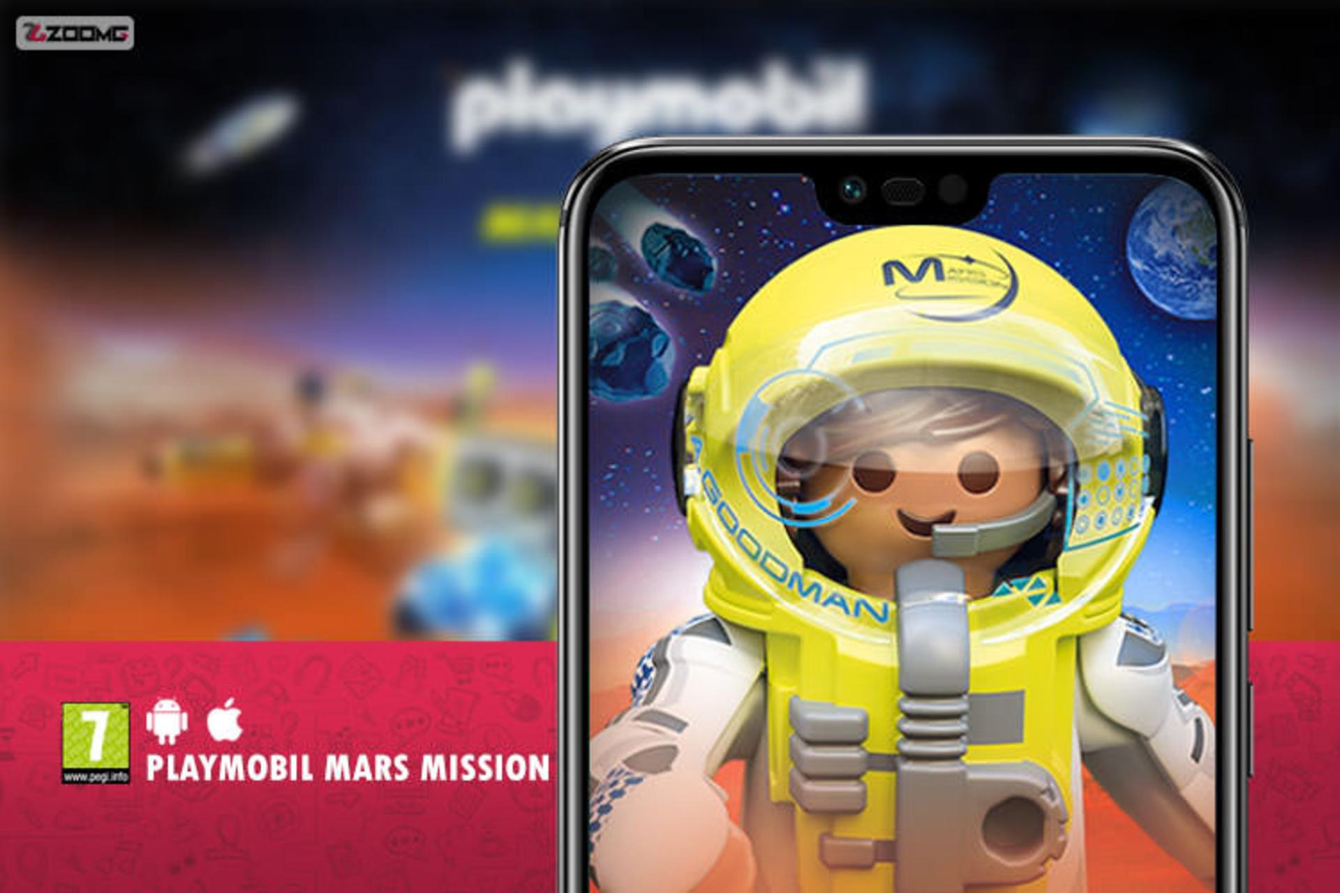 بازی موبایل Playmobil Mars Mission