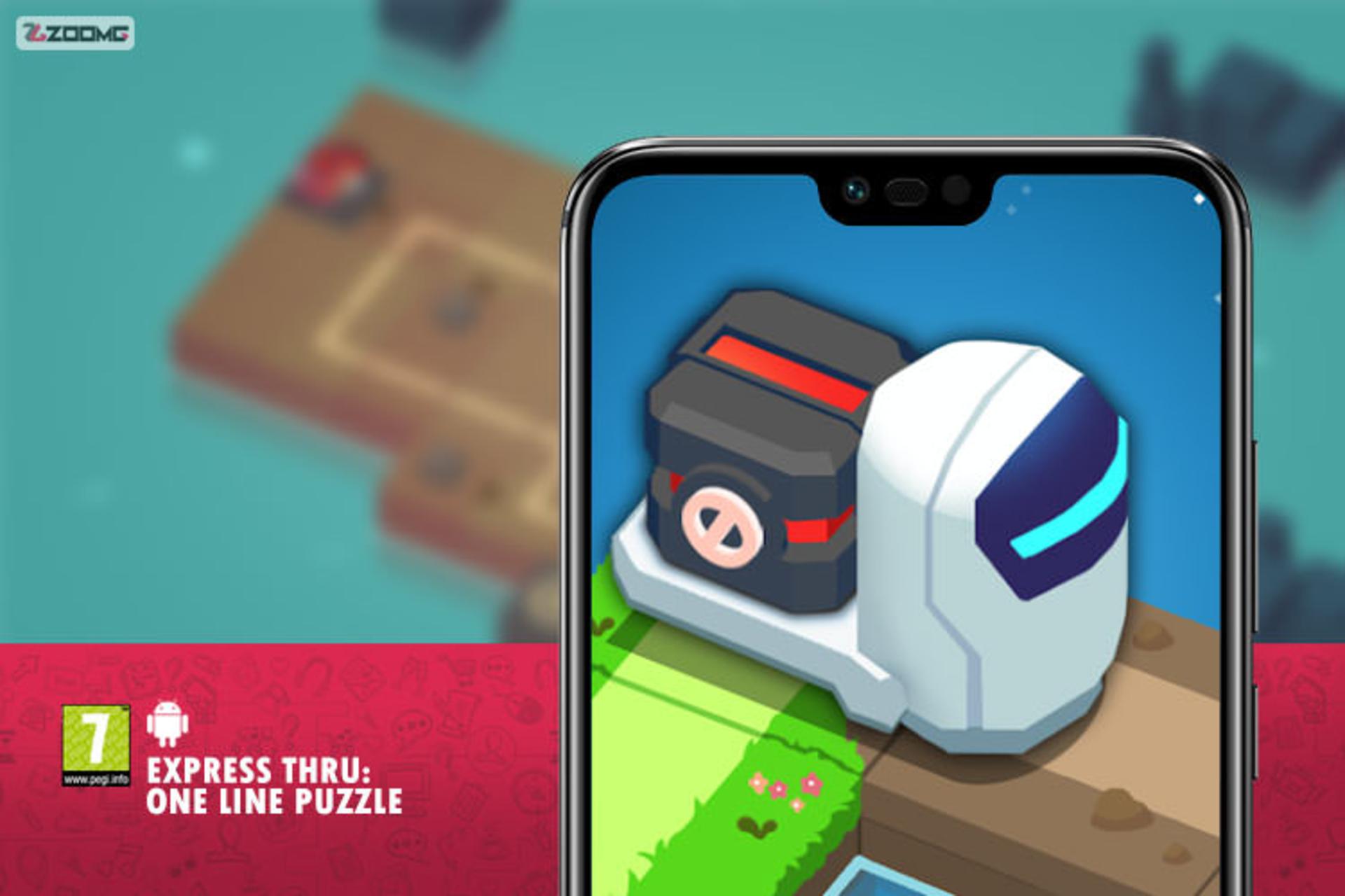 بازی موبایل Express Thru: One Line Puzzle