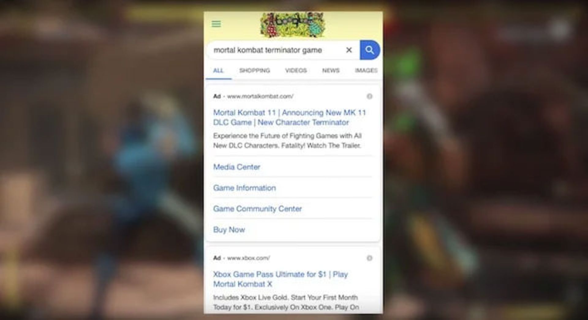 فاش شدن ترمیناتور در Mortal Kombat 11