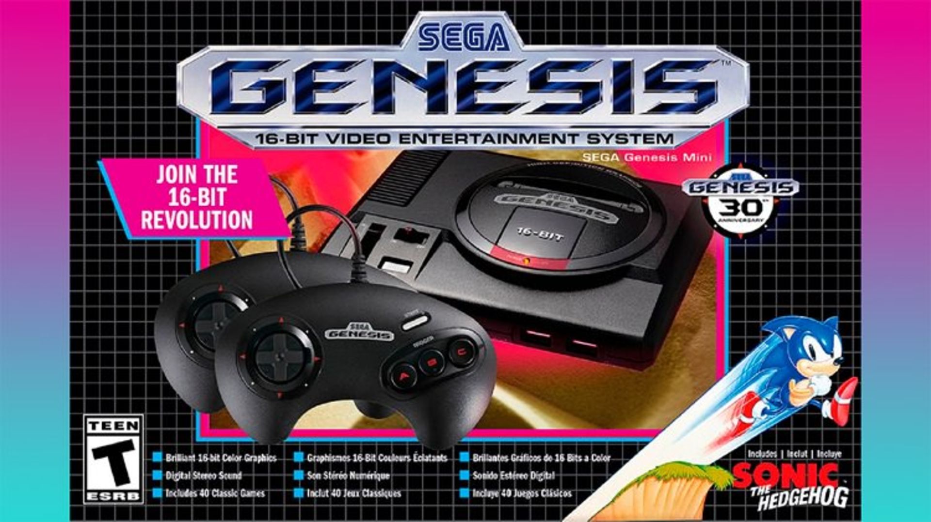 mini sega genesis