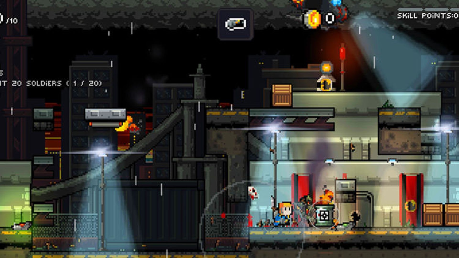 بازی Gunslugs: Rogue Tactics