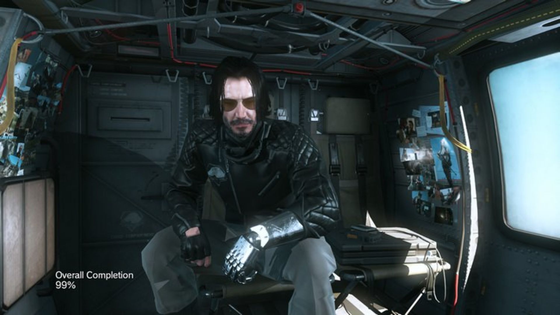 Keanu Reevs x Metal Gear Solid V: The Phantom Pain