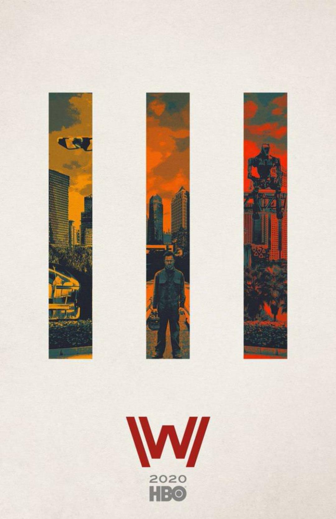 پوستر فصل سوم سریال Westworld