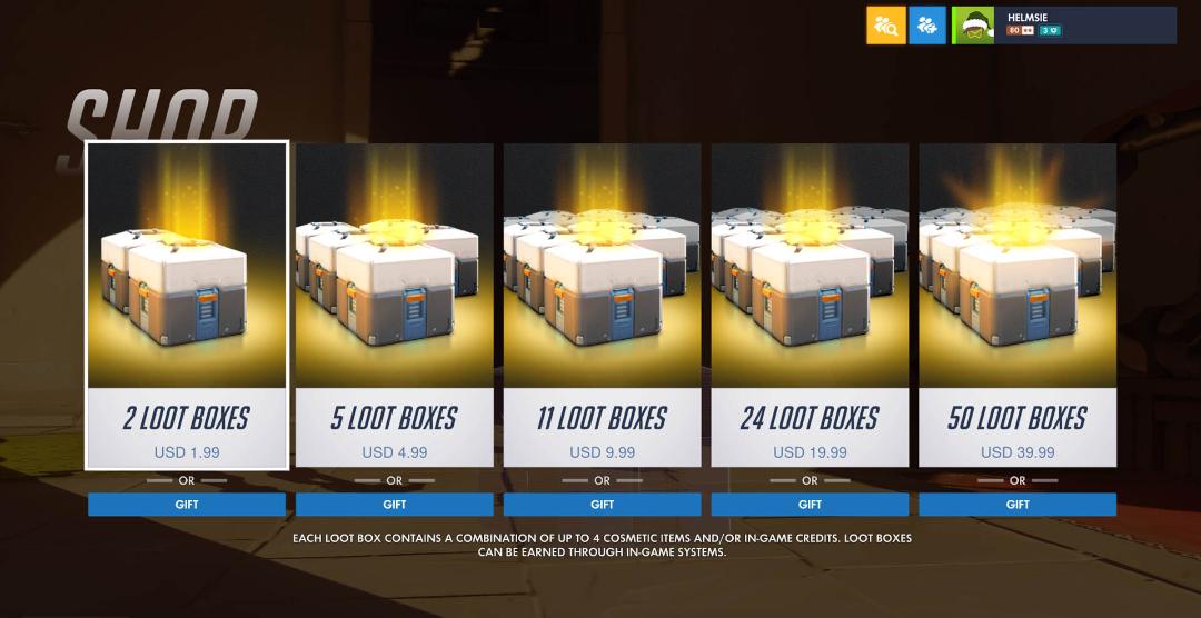 Overwatch Loot box
