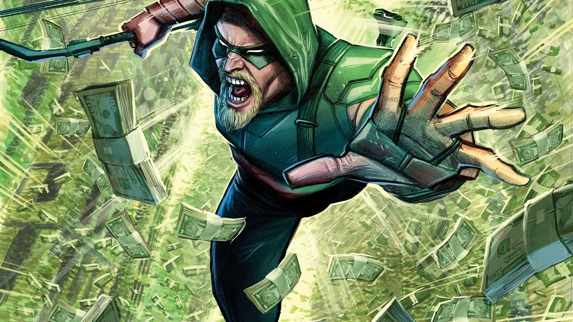 گرین ارو - اولیور کویین - دی سی کامیکس - oliver queen - green arrow - dc comics