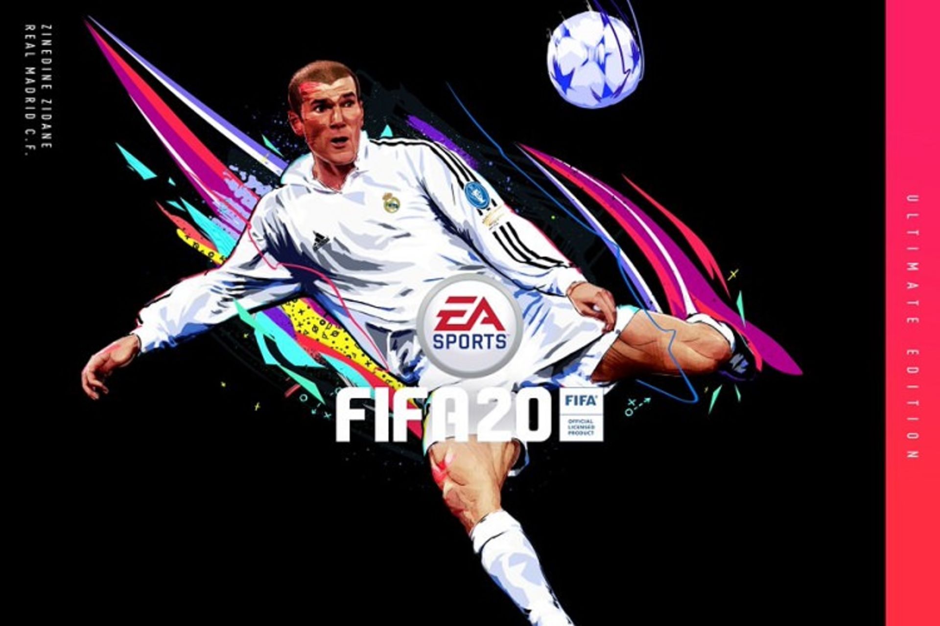 FIFA 20 Ultimate Edition Box Art