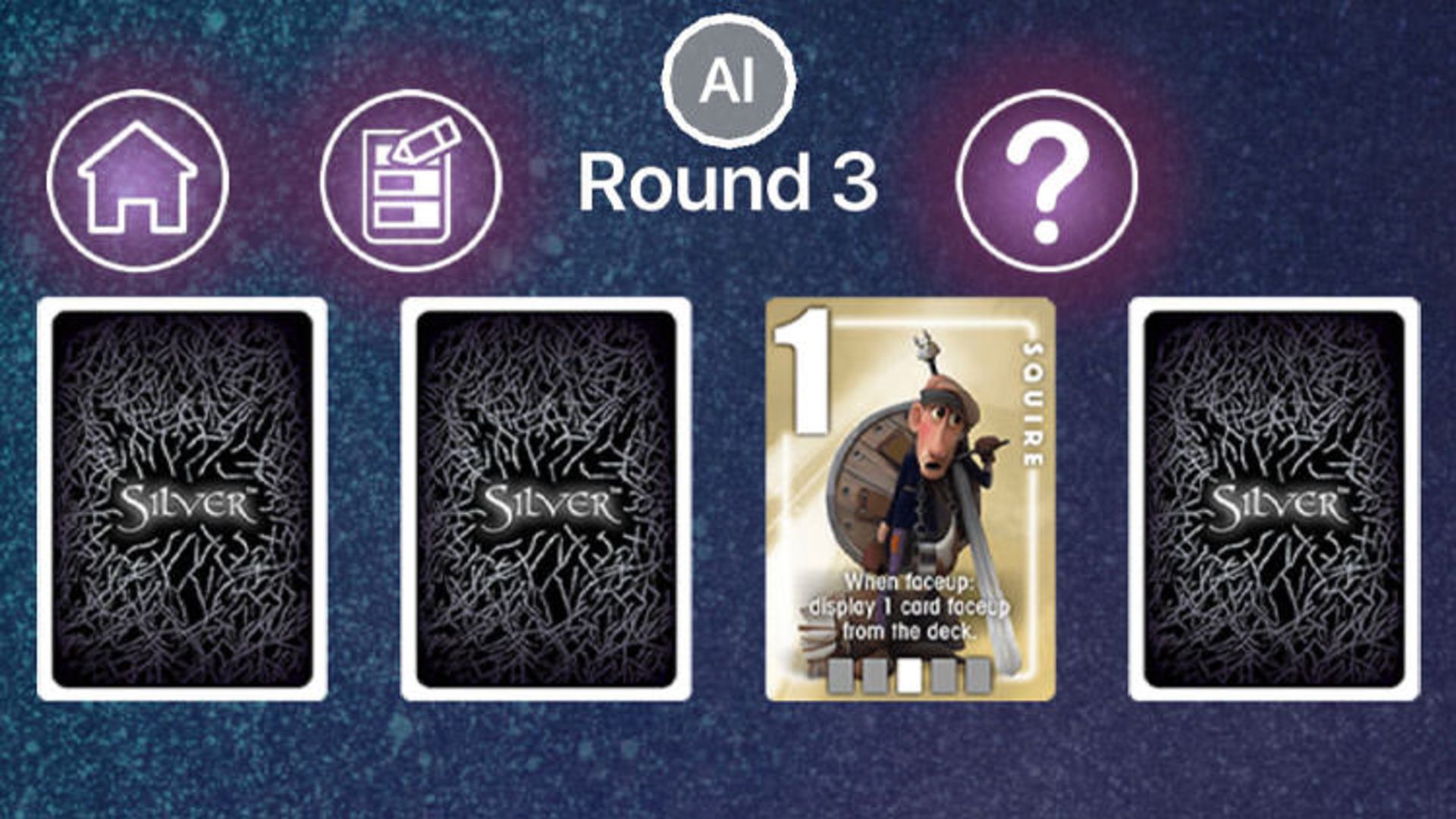 Silver Card Game
