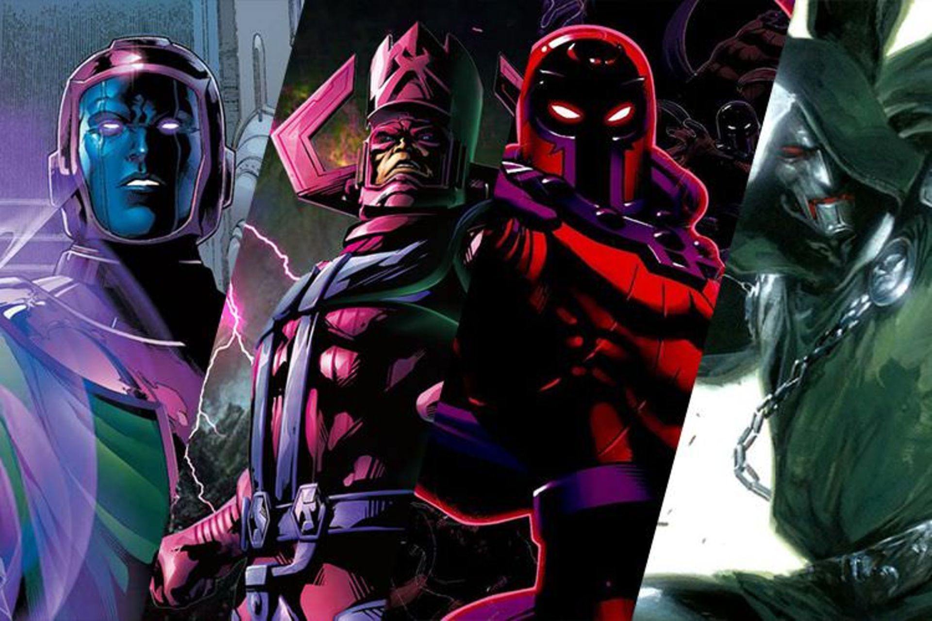Magneto - Doctor Doom - Galactus - Kang the Conqueror