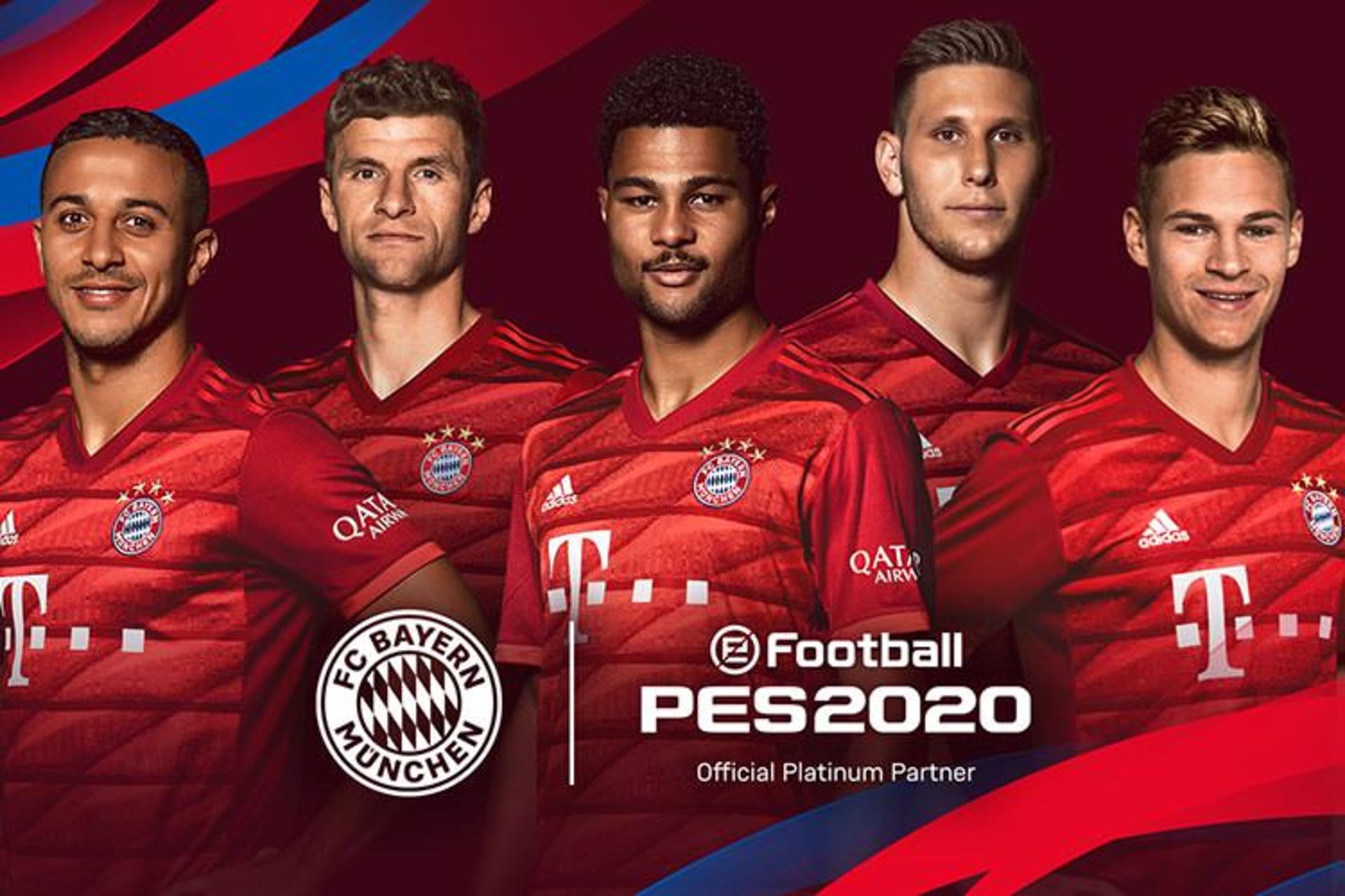 بازیکنان تیم بایرن مونیخ در  eFootball PES 2020