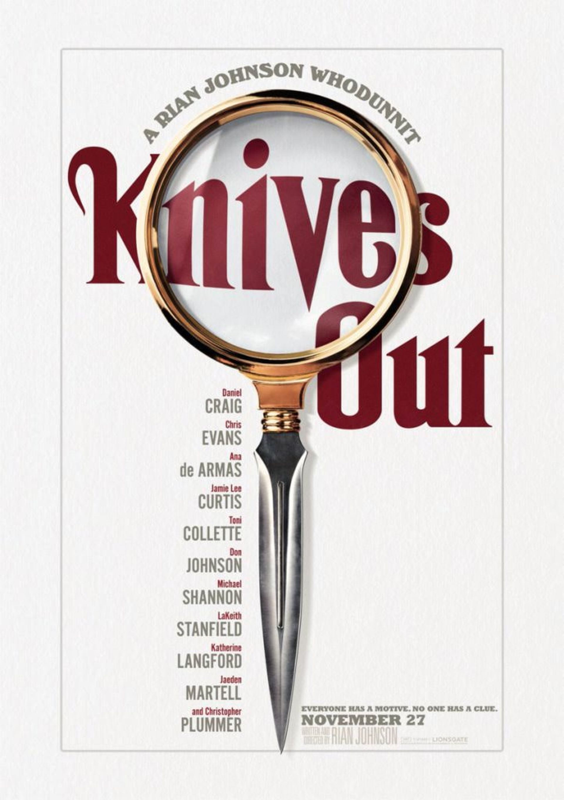 تصاویر و پوستر فیلم Knives Out