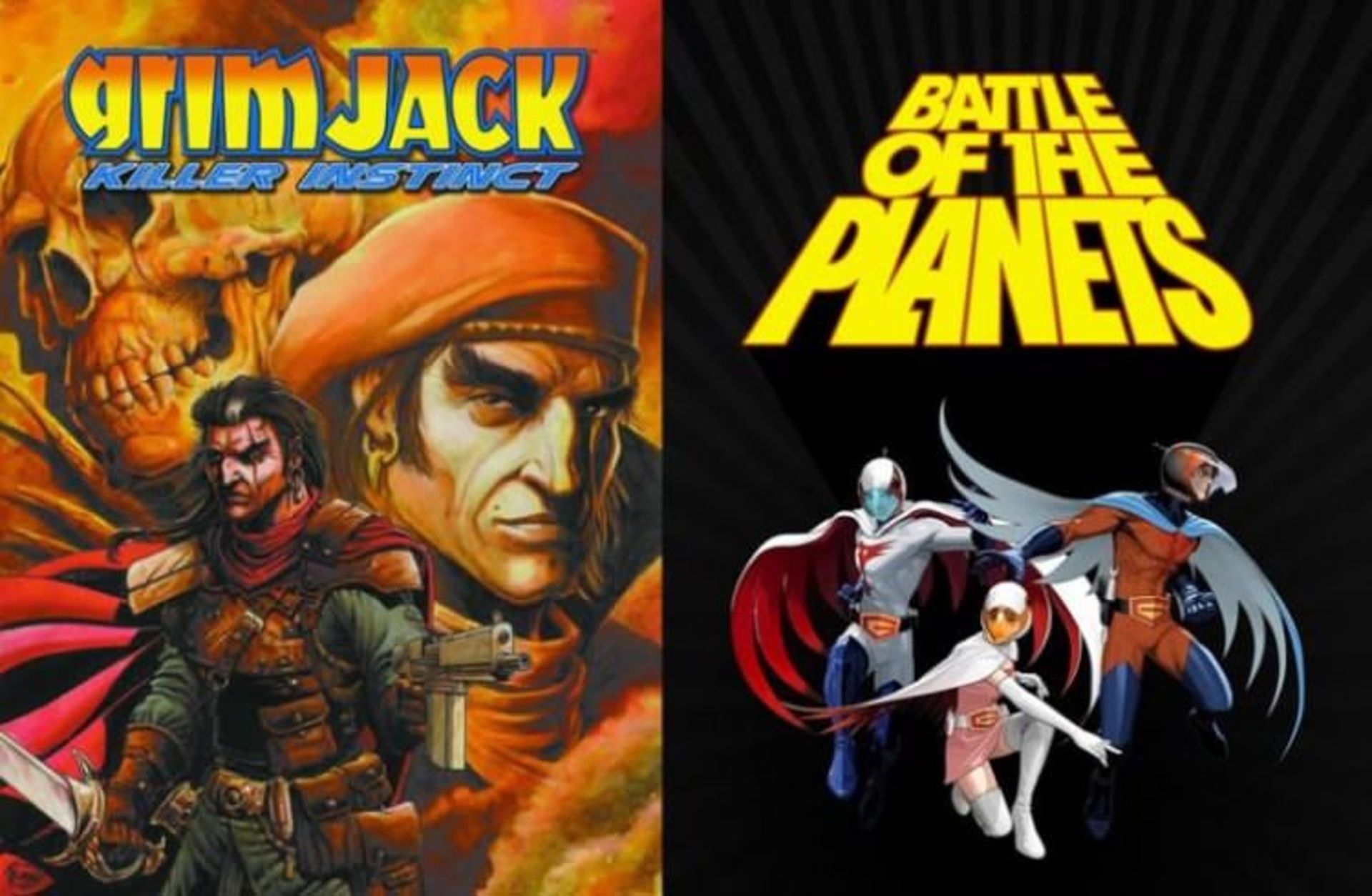 Grimjack و Battle of the Planets