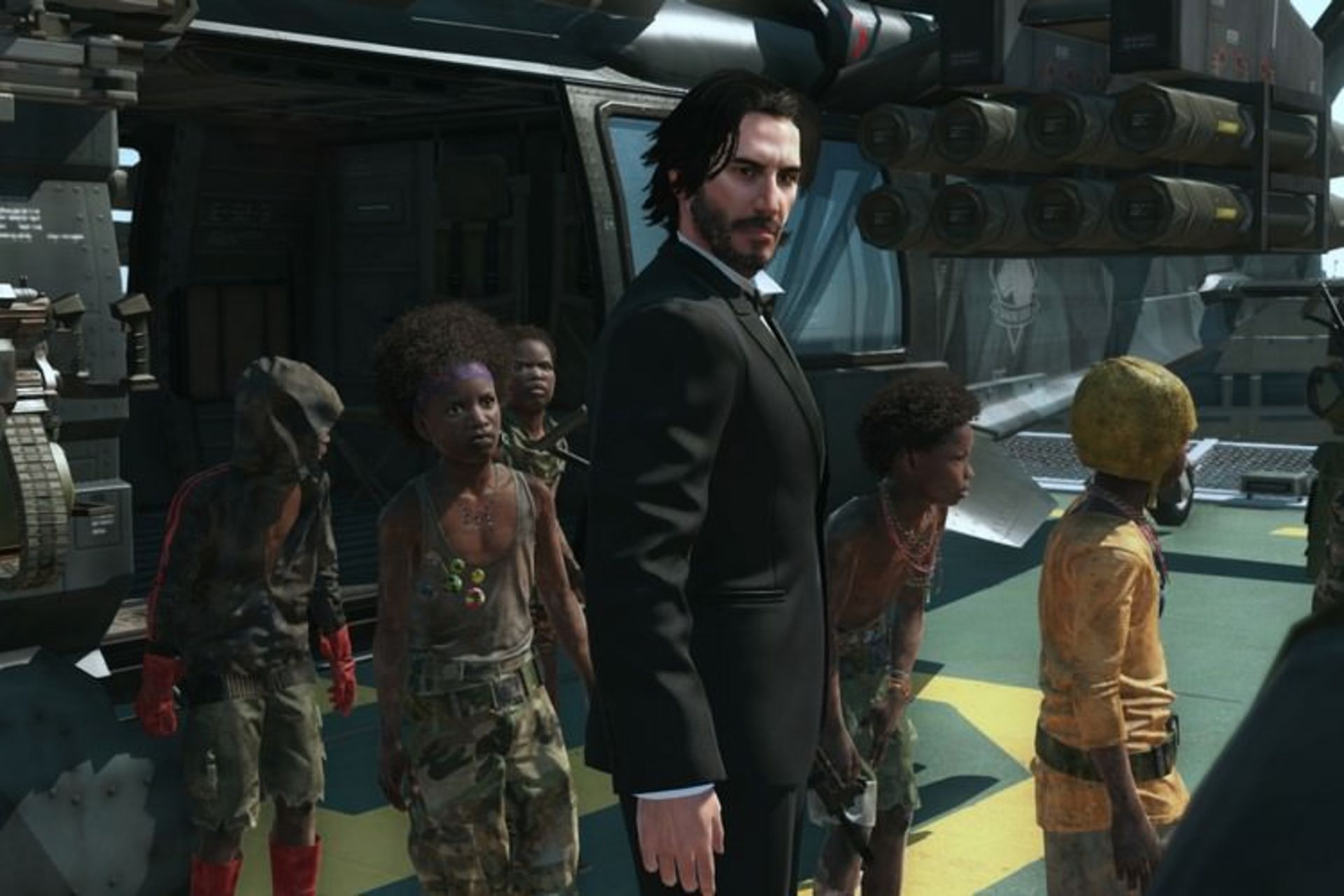 Keanu Reevs x Metal Gear Solid V: The Phantom Pain