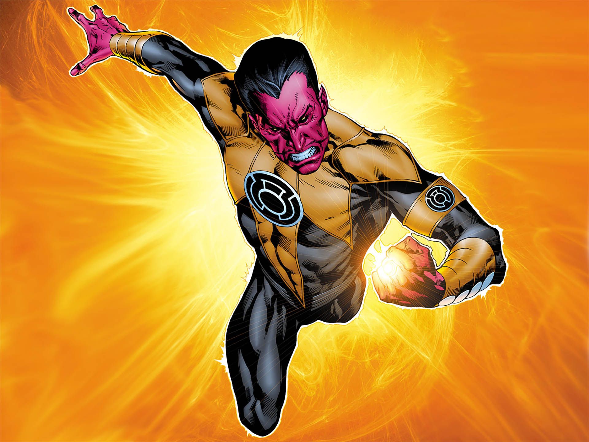 sinestro - dc comics - green lantern - سینسترو - دی سی کامیکس - گرین لنترن