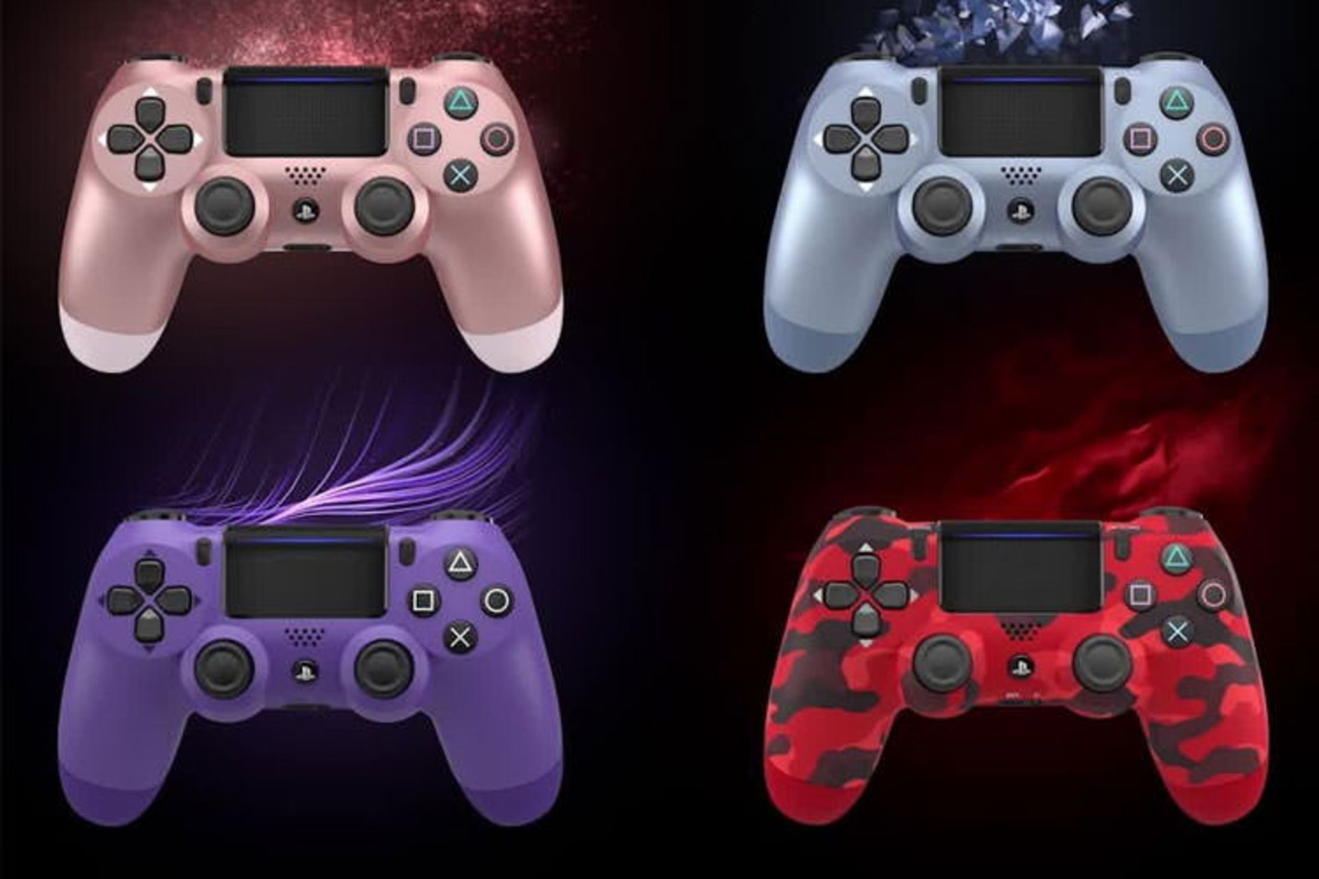 کنترلرهای جدید Dualshock 4