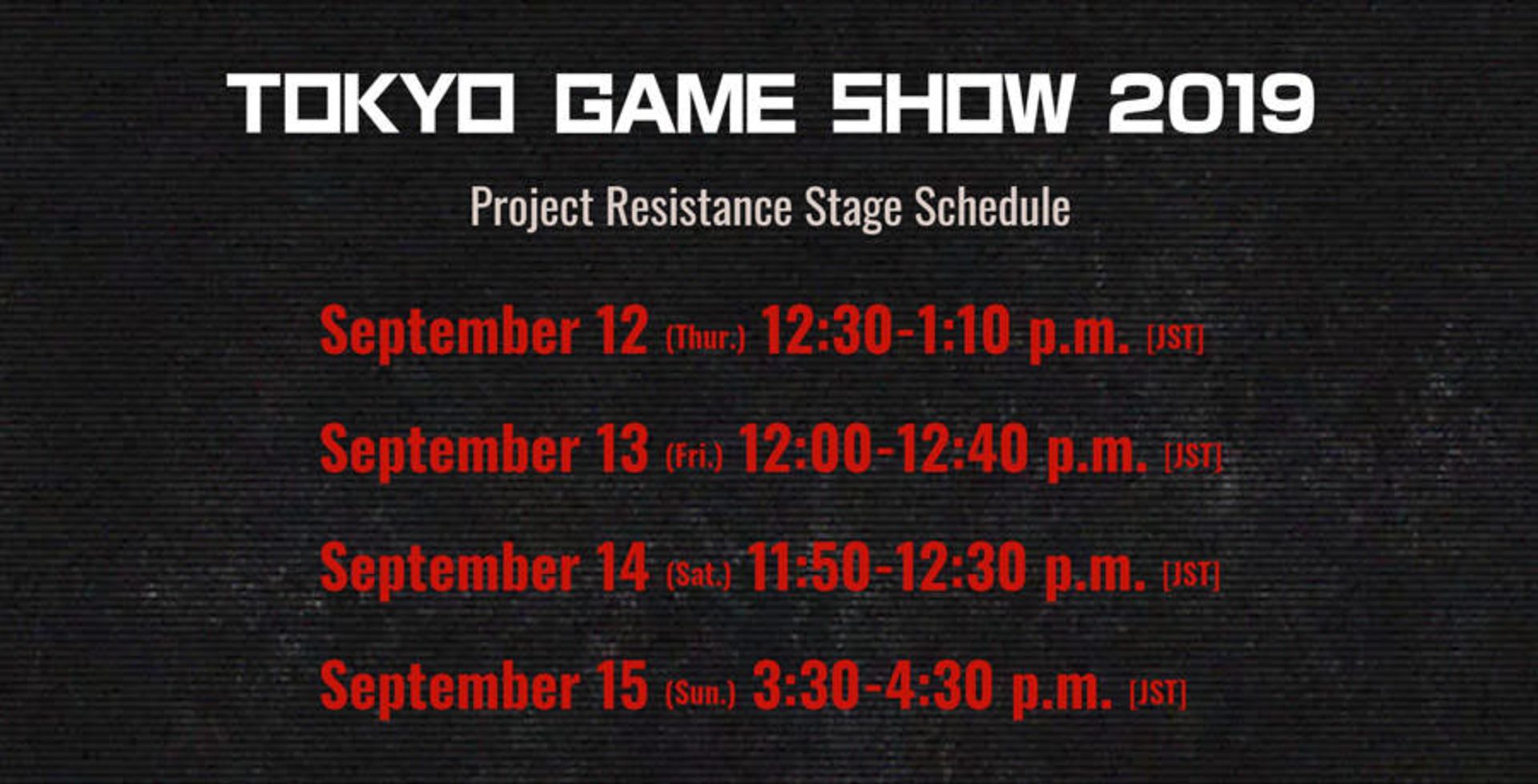 Project Resistance