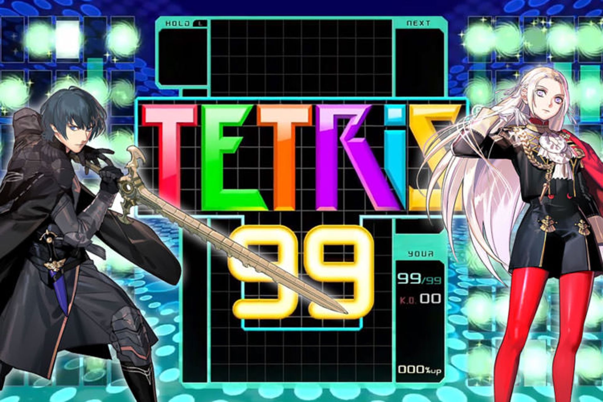 Fire Emblem: Three Houses x Tetris 99