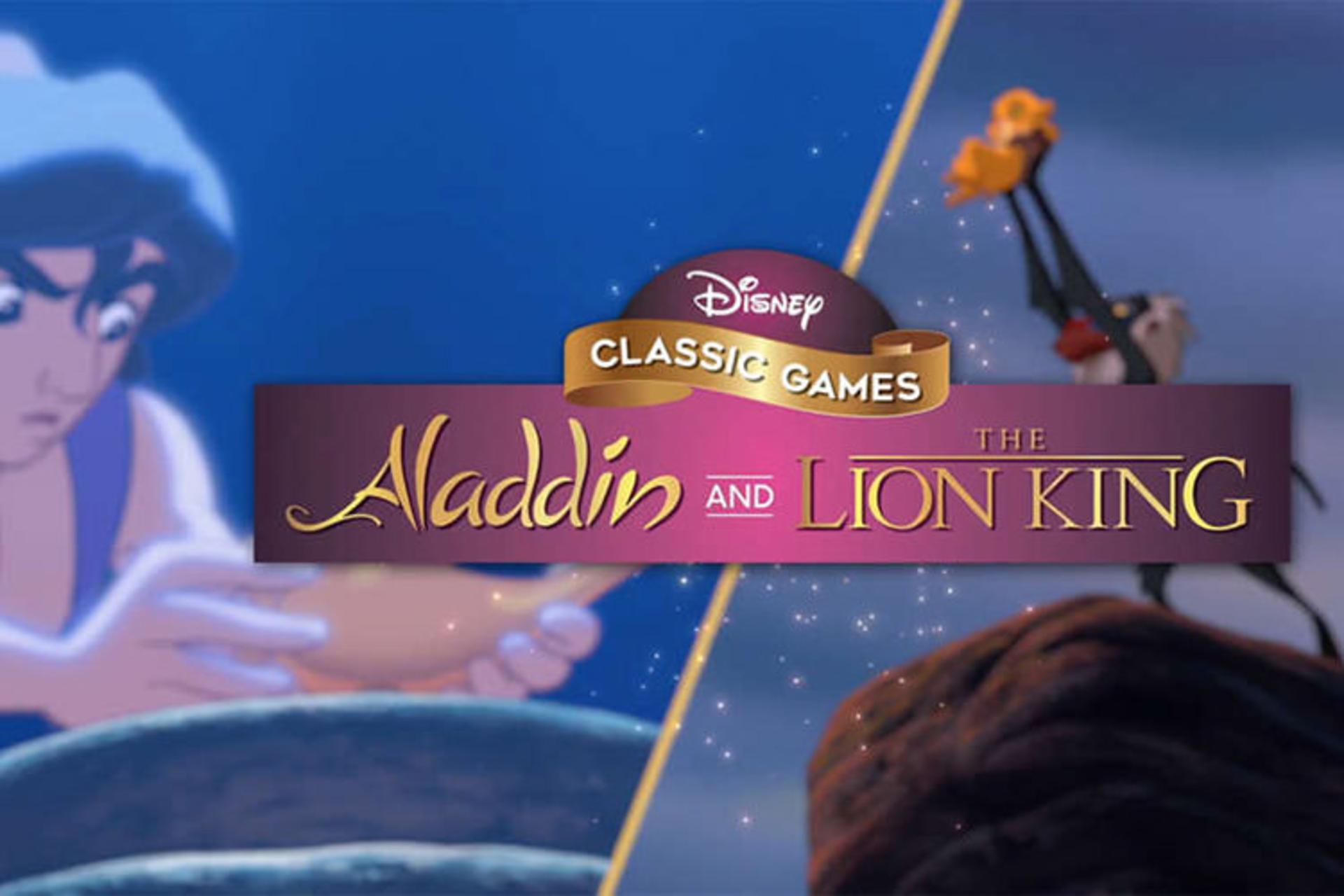 بازی Aladdin The lion king