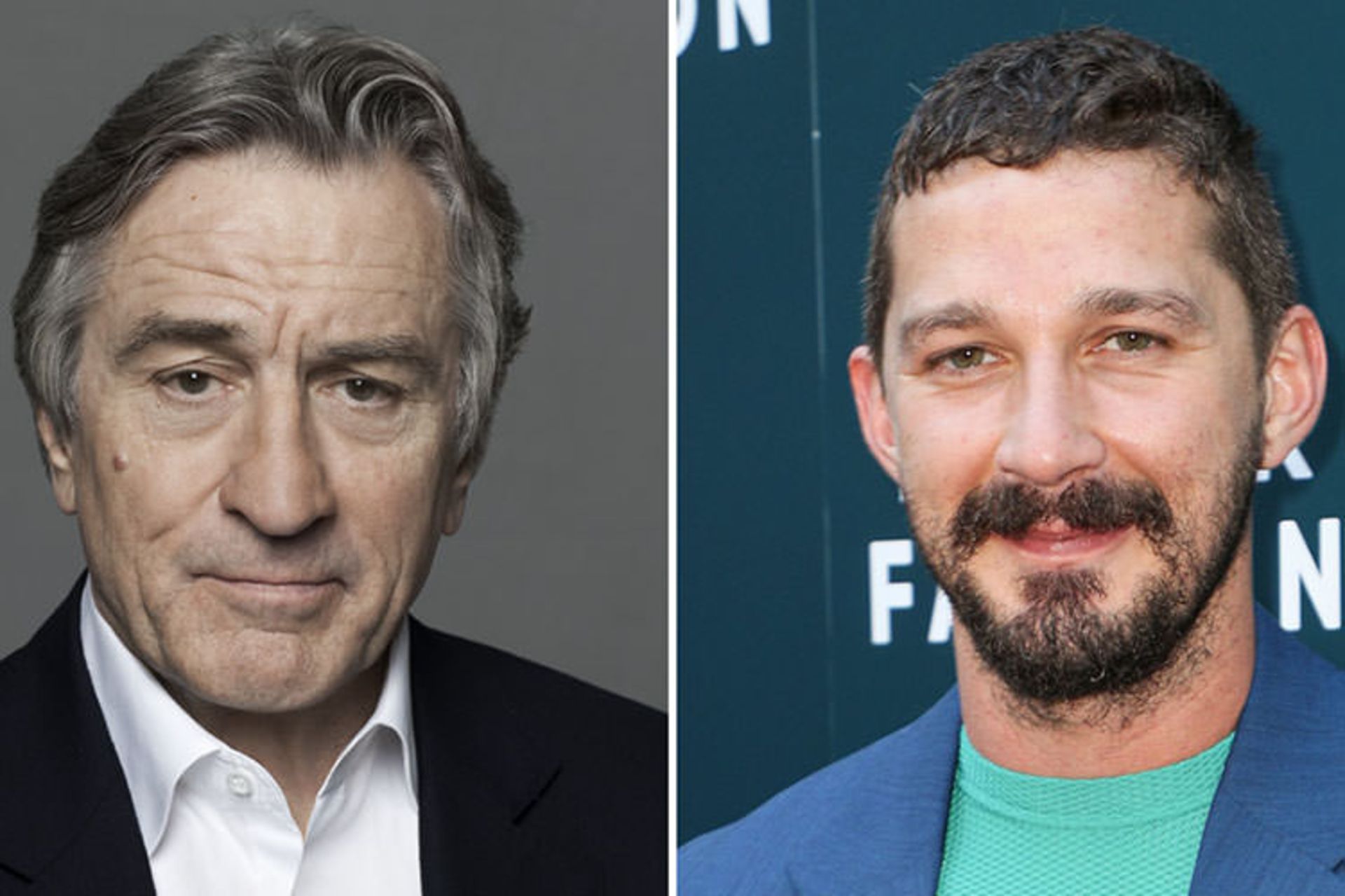 Robert De Niro and Shia LaBeouf
