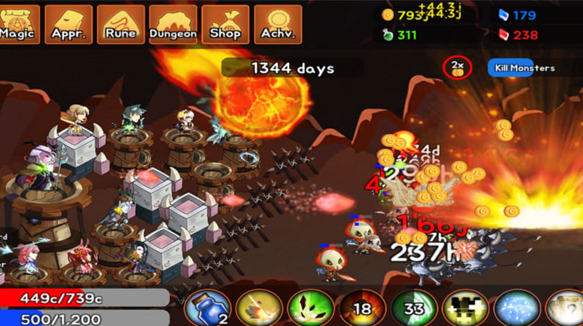 Magic Tower: Tab Defense