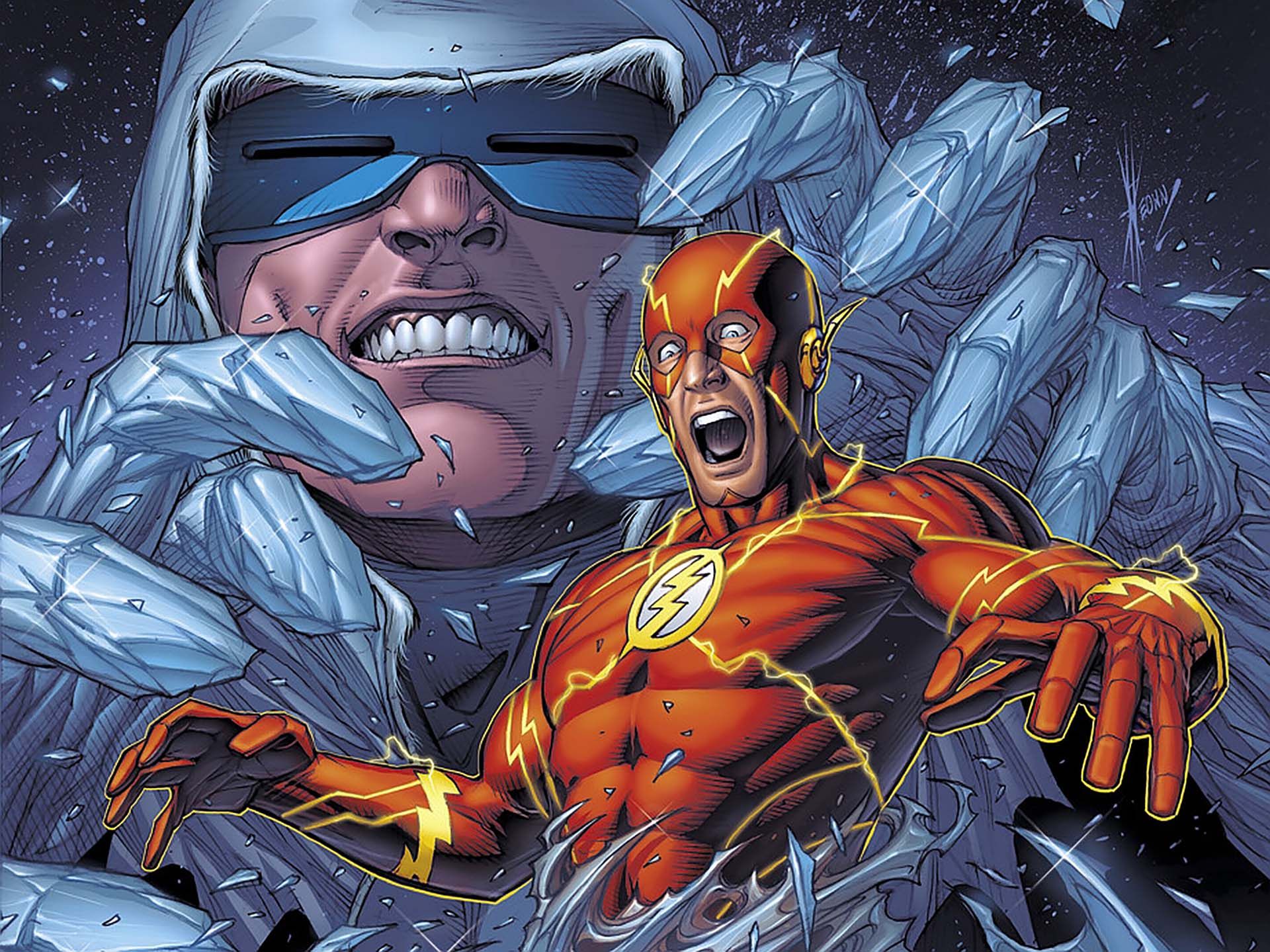 کاپیتان کلد - لئونارد اسنارت - دی سی کامیکس - captain cold - leonard snart - dc comics
