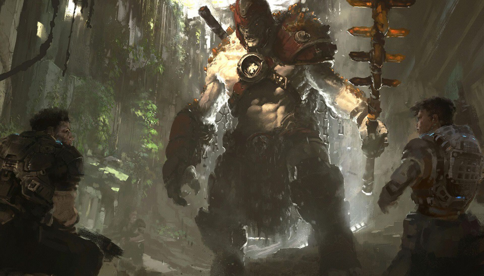 Gears 5 Artwork by Greg Danton 