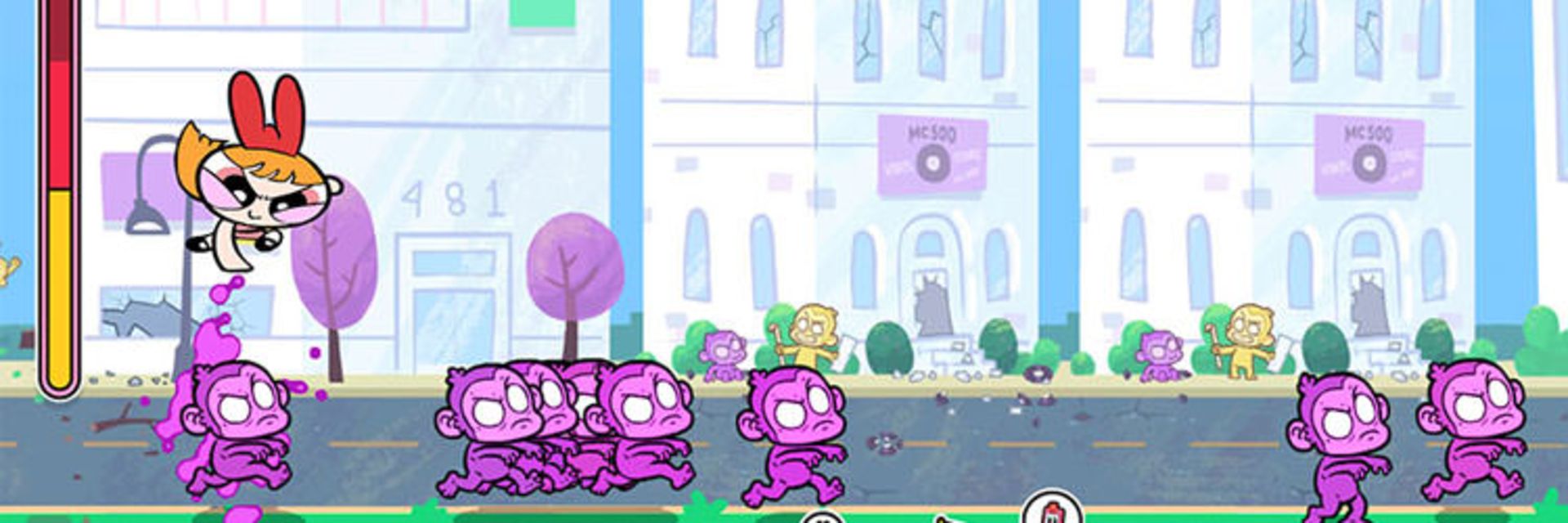 بازی موبایل Powerpuff Girls: Monkey Mania
