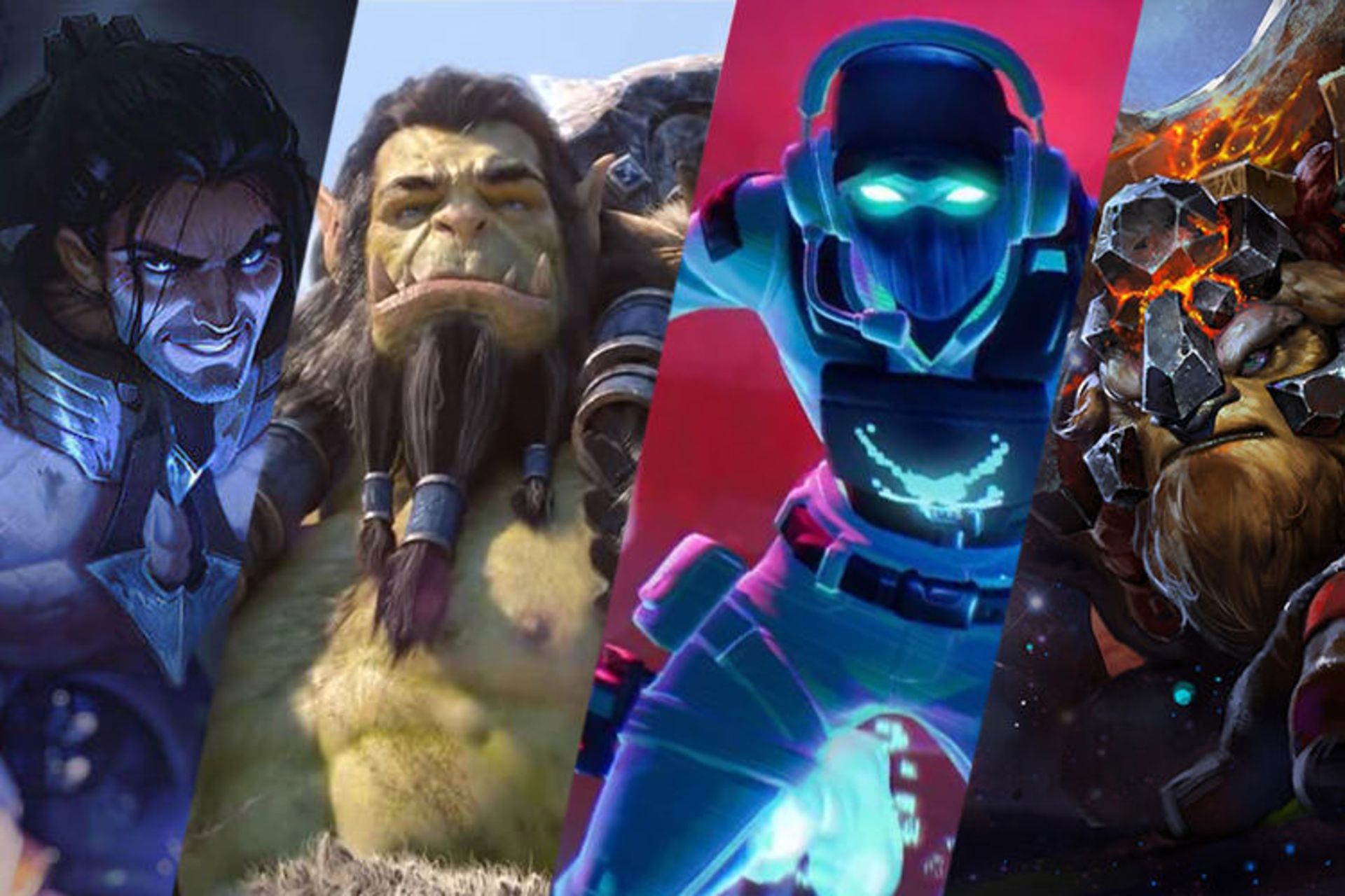 dota league of legends fortnite world of warcraft