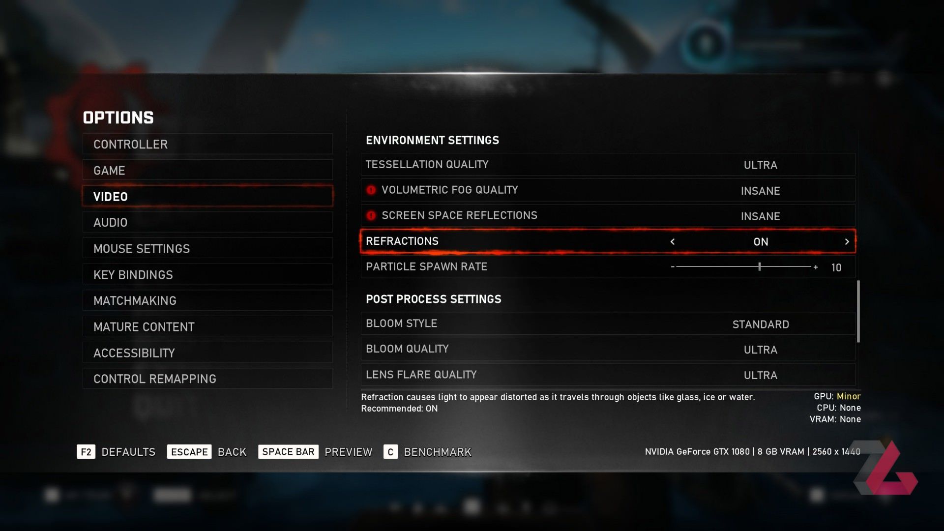 Gears 5 Video Menu 5