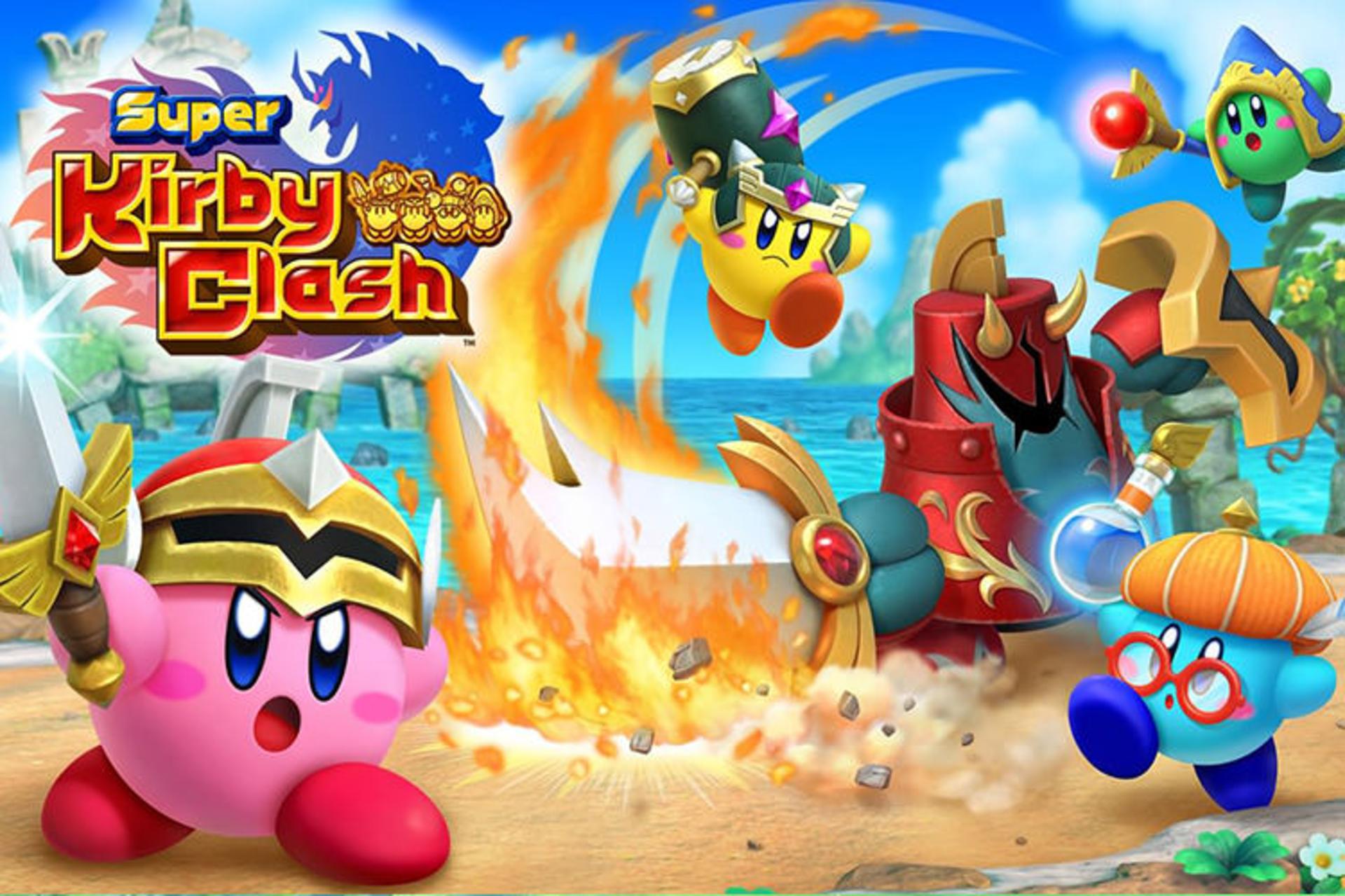 بازی super kirby clash