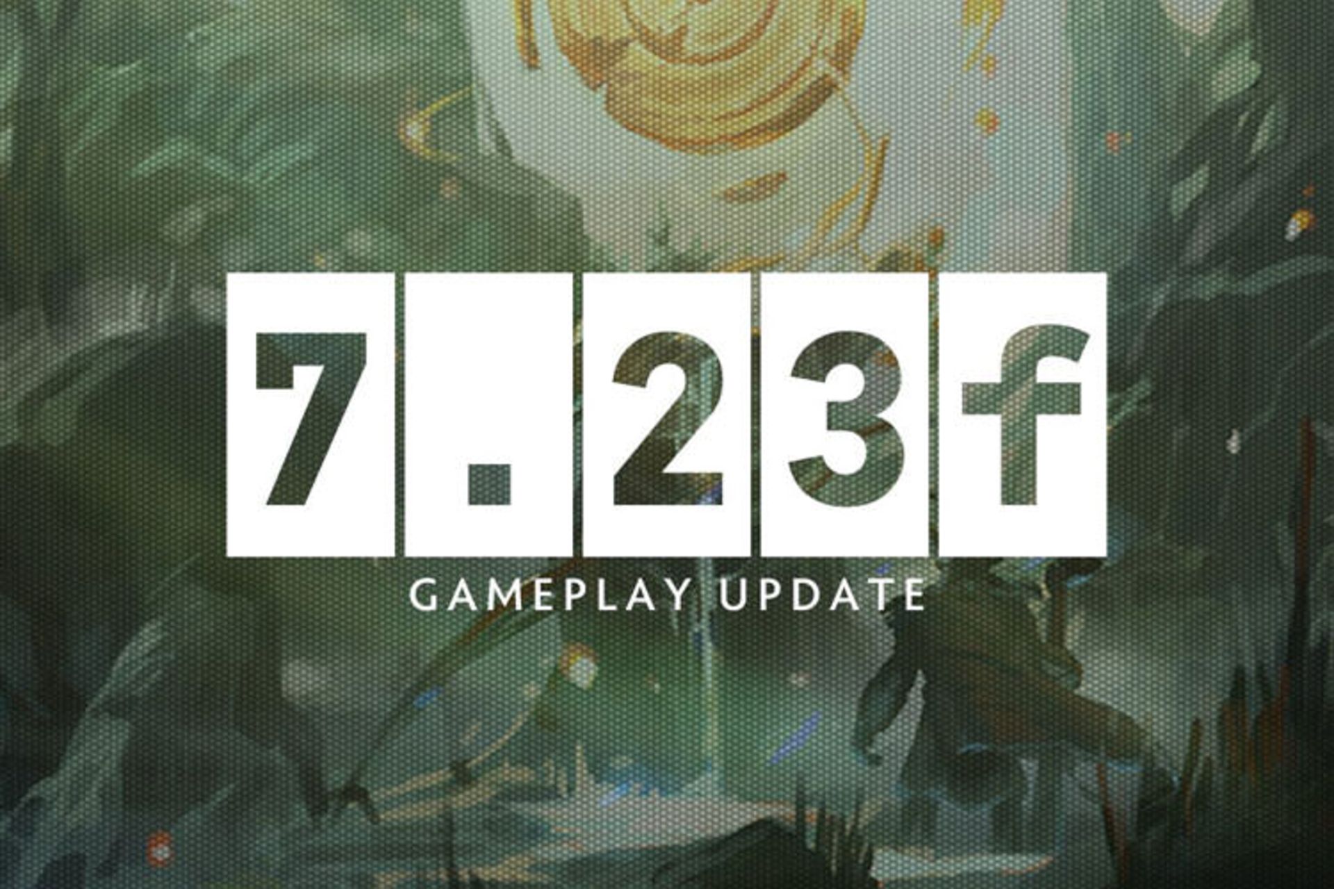 Dota 2 7.23f Gameplay Update