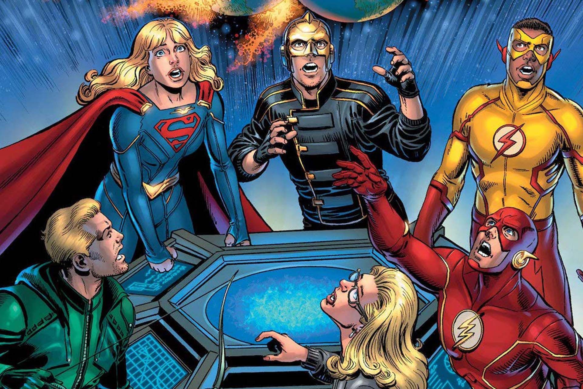 بحران در زمین‌های بینهایت - دی سی کامیکس - CRISIS ON INFINITE EARTHS - dc comics