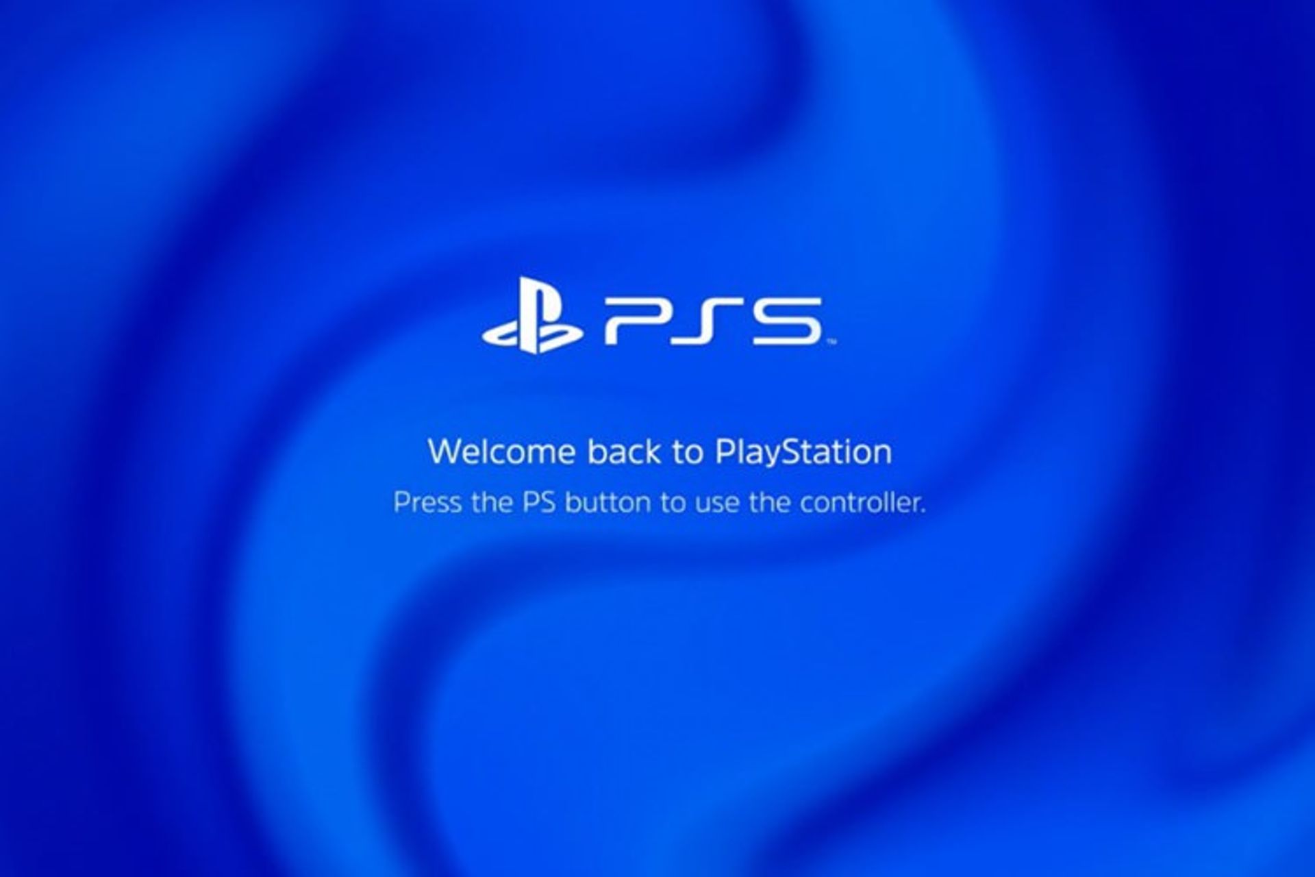 PS5 boot menu