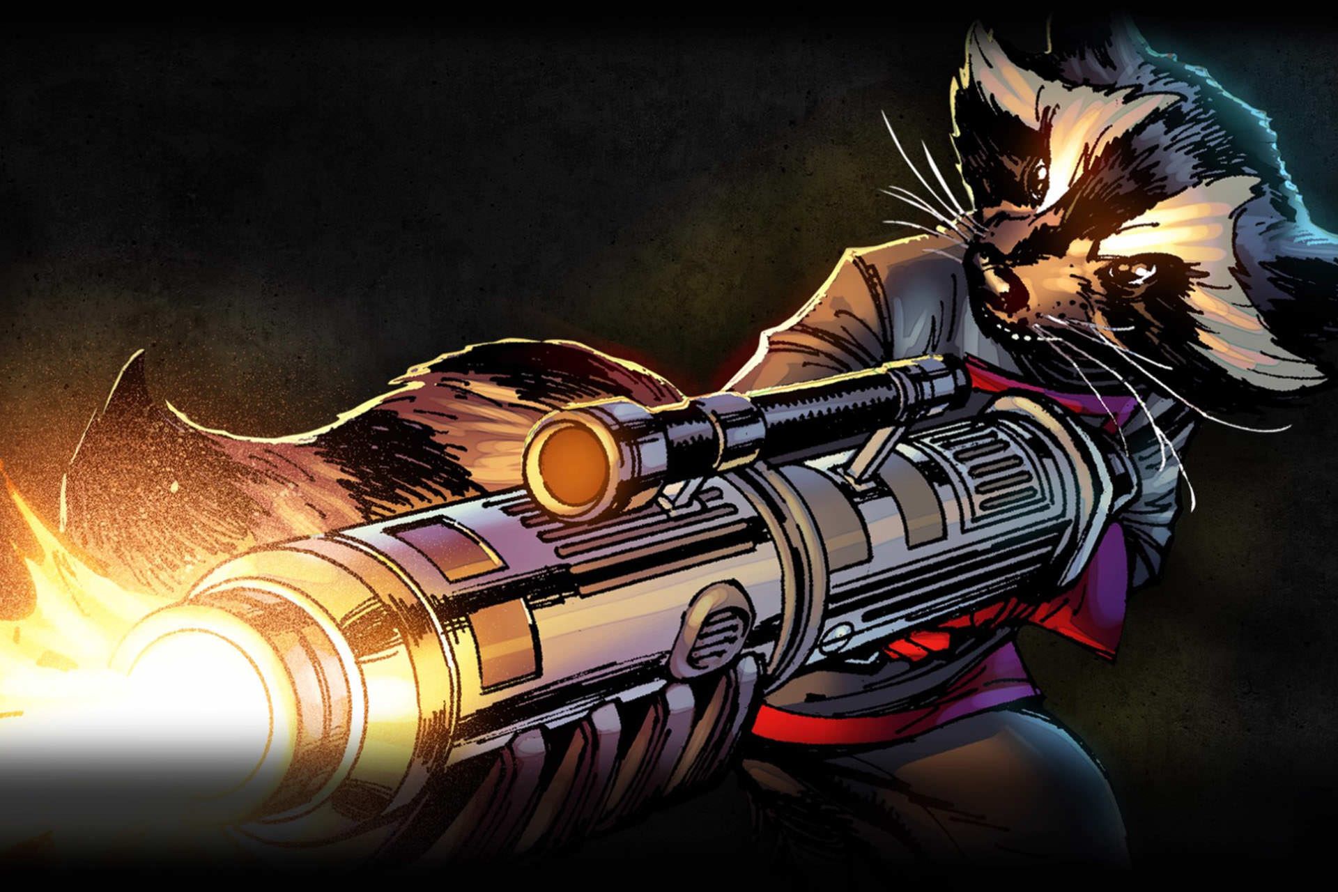 راکت راکون - مارول کامیکس - rocket raccoon - marvel comics