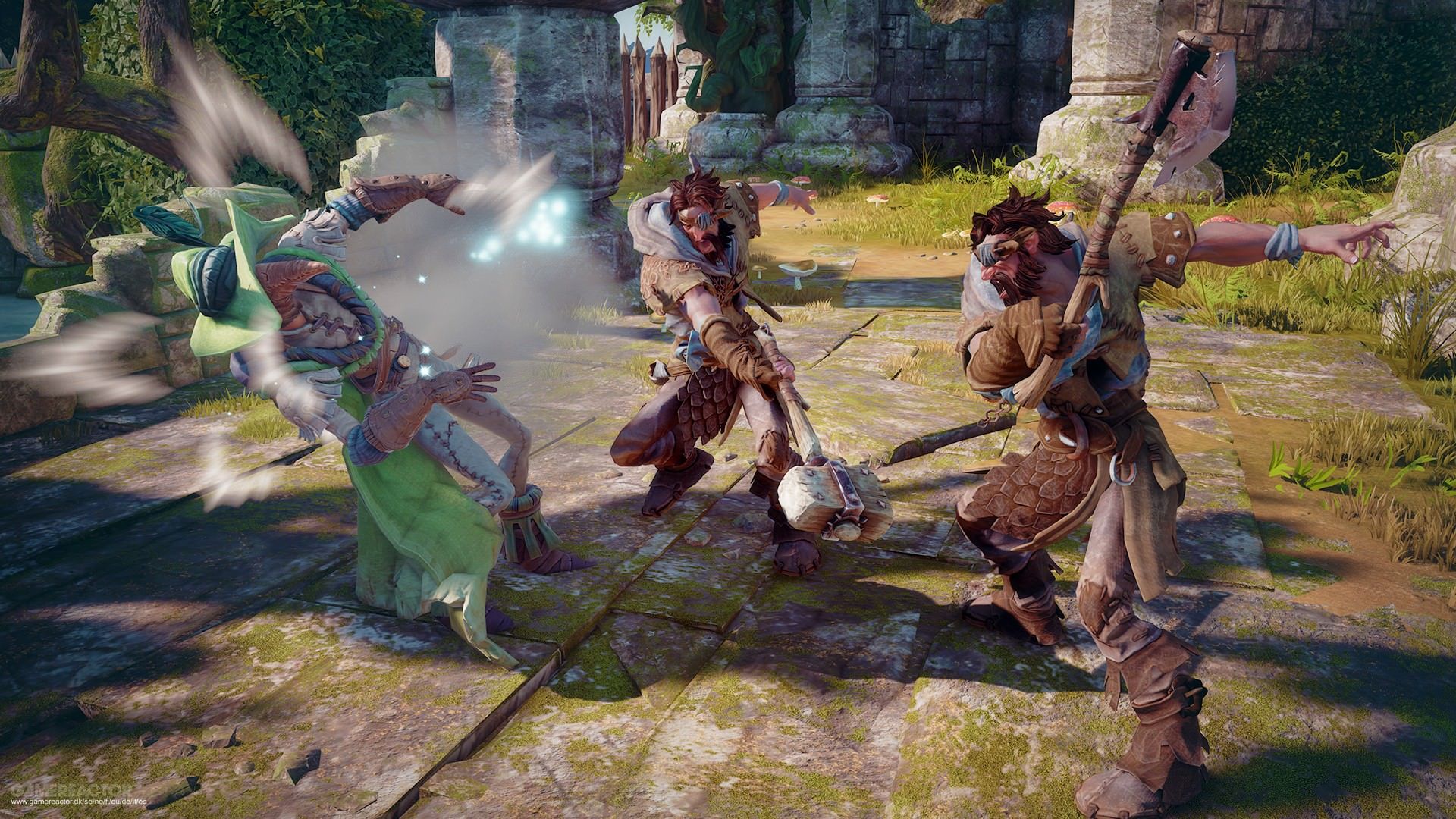 مبارزه در بازی افسانه های فیبل Fable Legends 