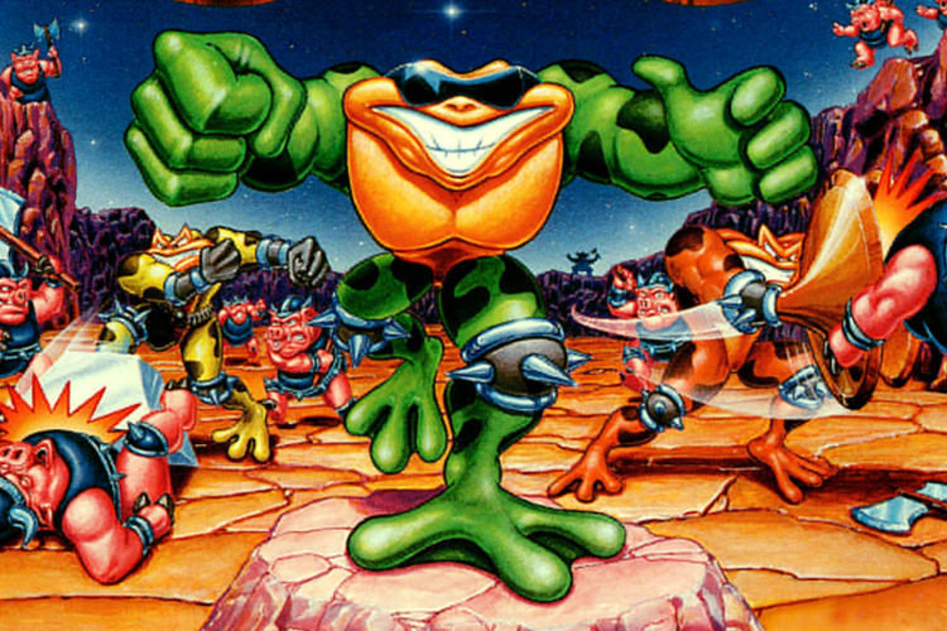 ریلود مجموعه Battletoads