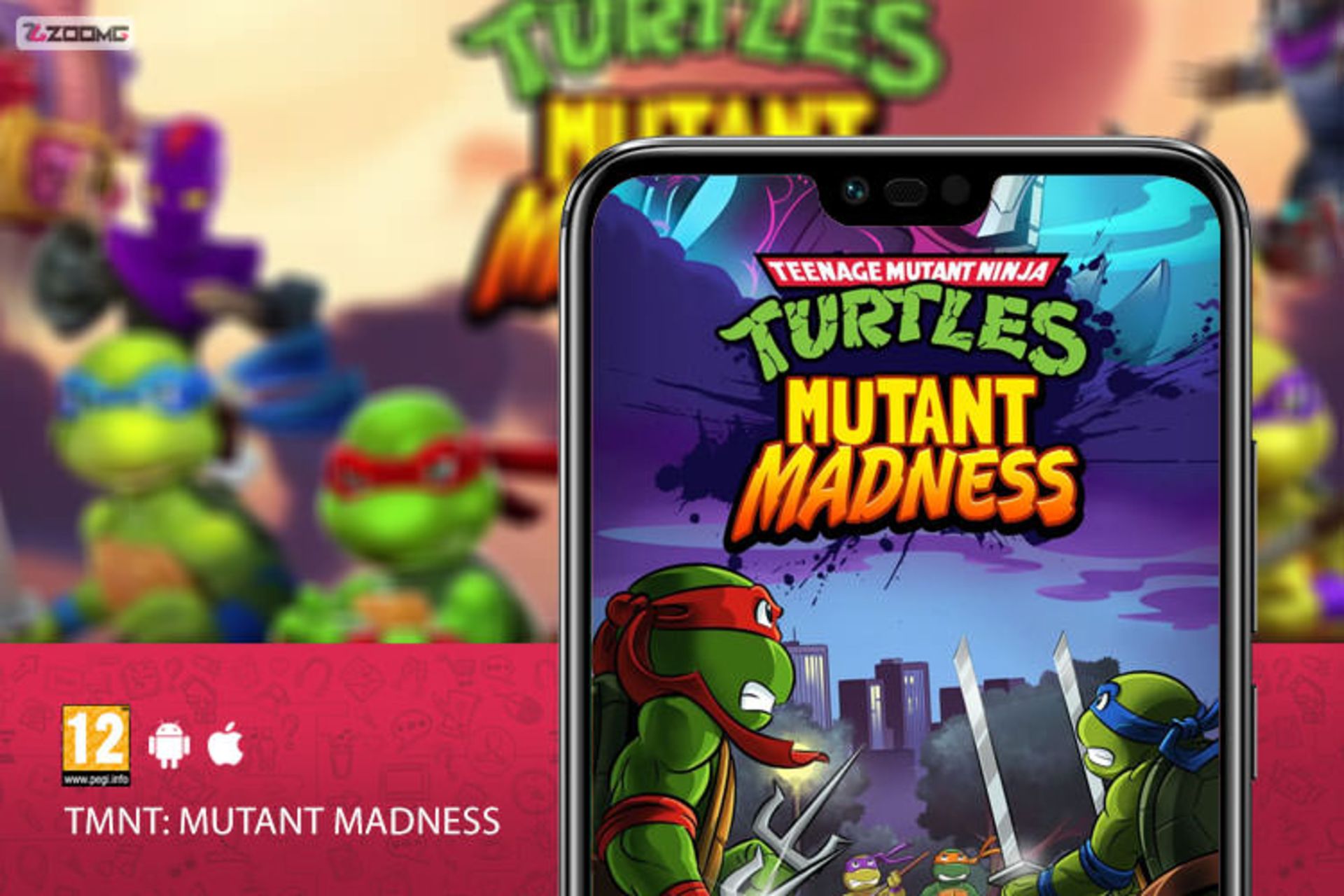 کاور بازی TMNT: Mutant Madness