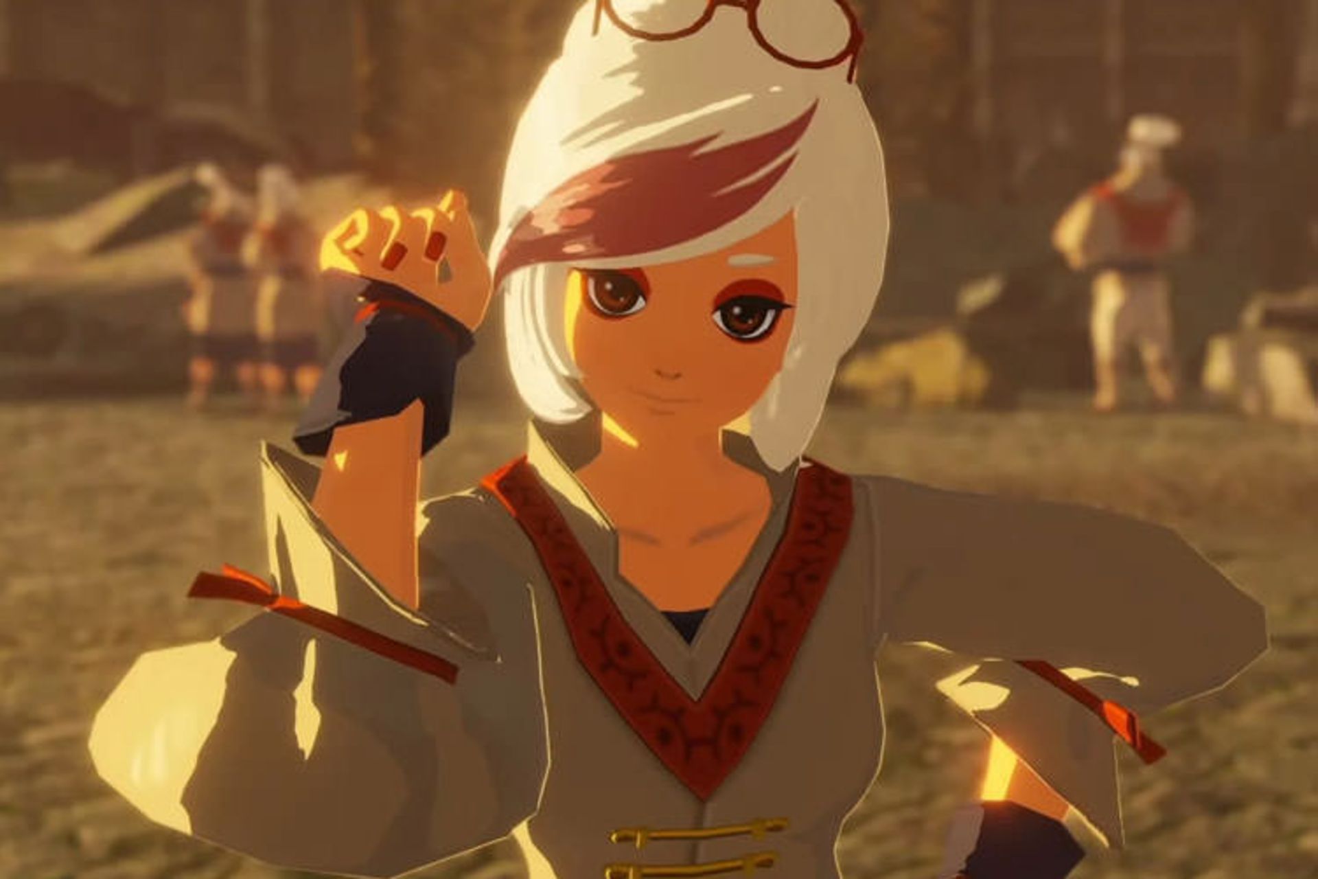 ظاهر جوان پراه در بازی Hyrule Warriors: Age of Calamity
