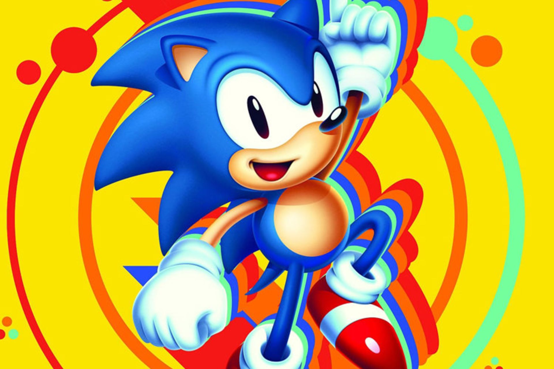 سونیک در حال پرش در بازی Sonic the Hedgehog 2 