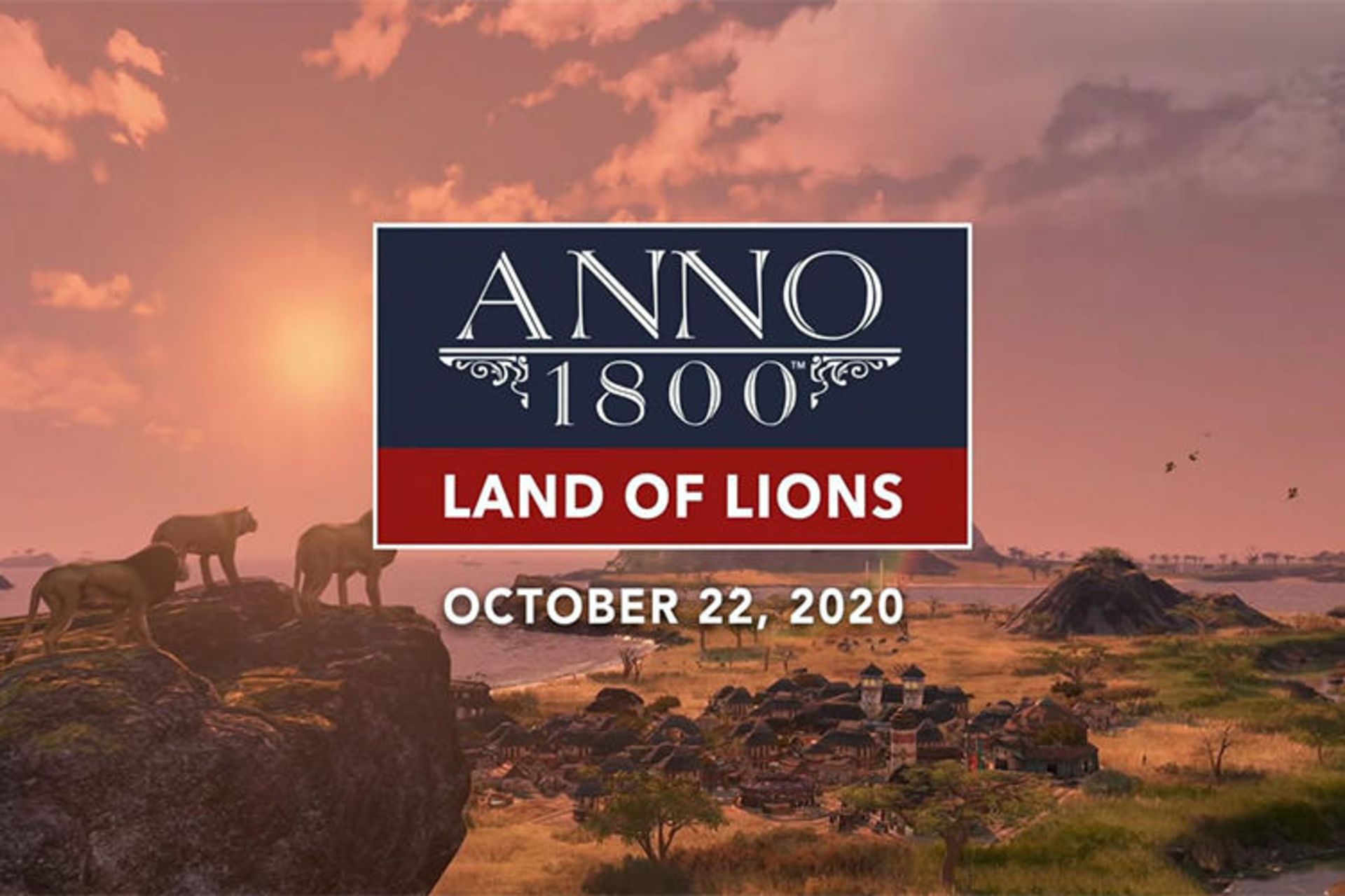 بسته‌ی الحاقی Land of Lions از بازی Anno 1800