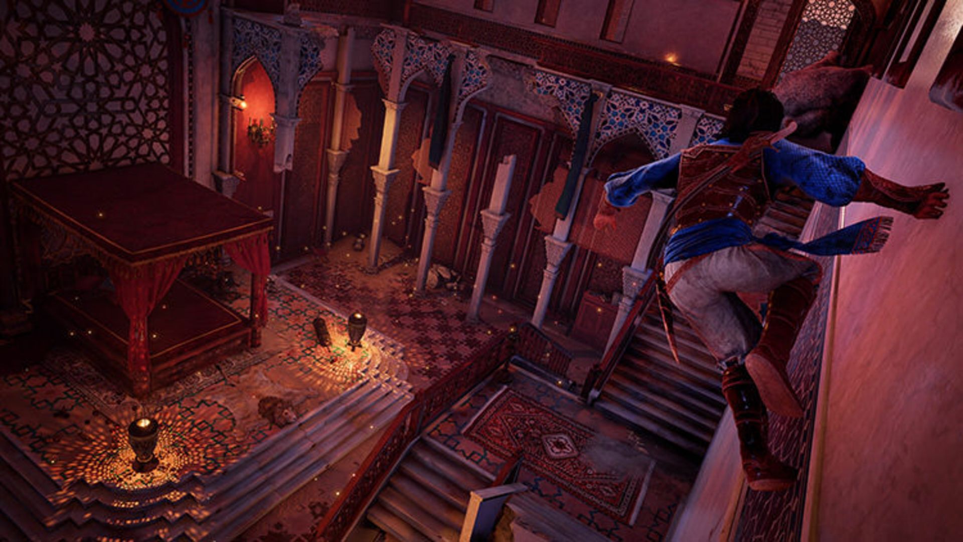 شاهزاده پارسی در محیط بازی Prince of Persia: The Sands of Time 