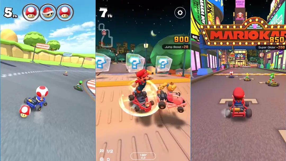 بازی اندروید Mario Kart Tour