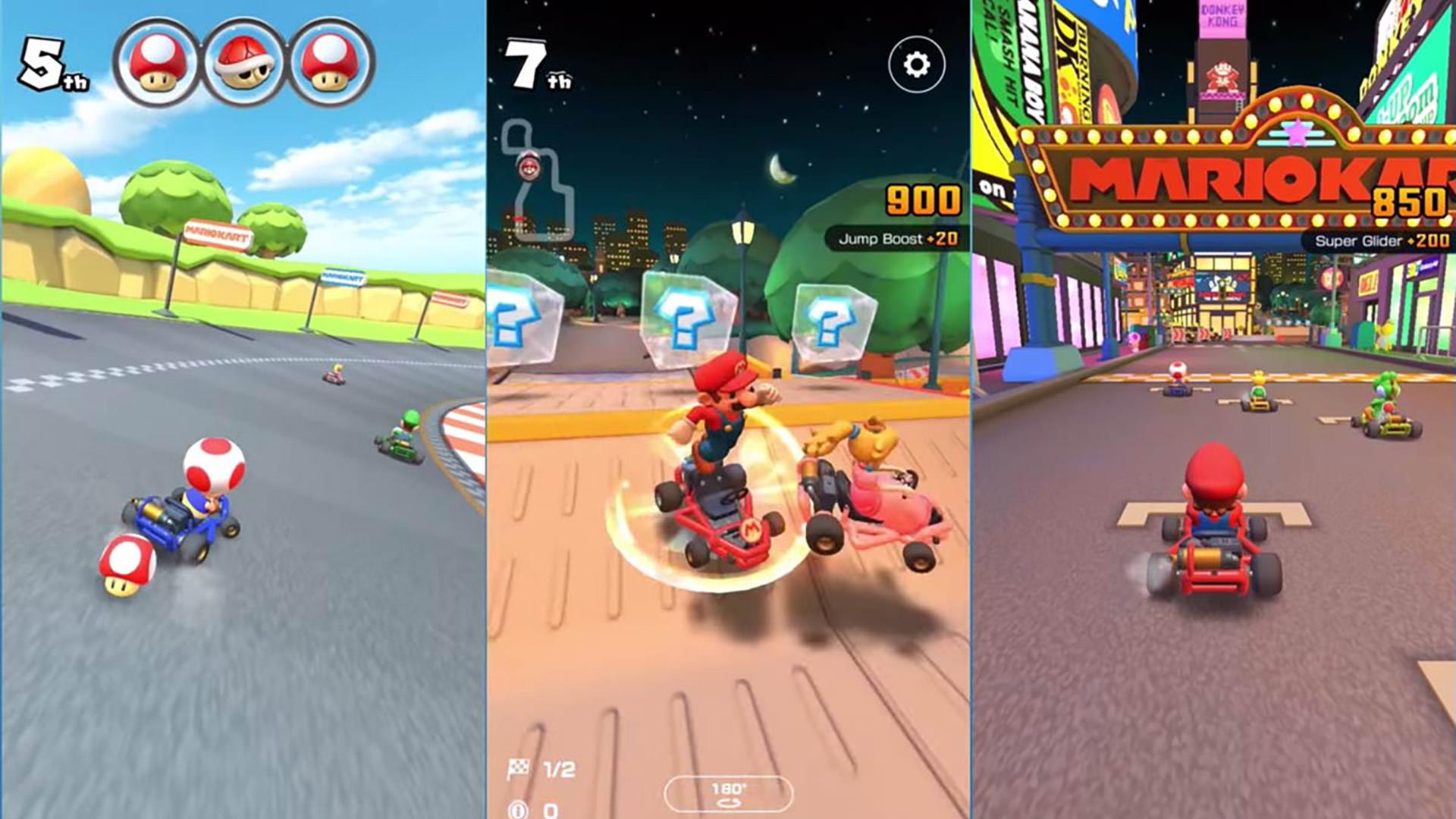 بازی اندروید Mario Kart Tour