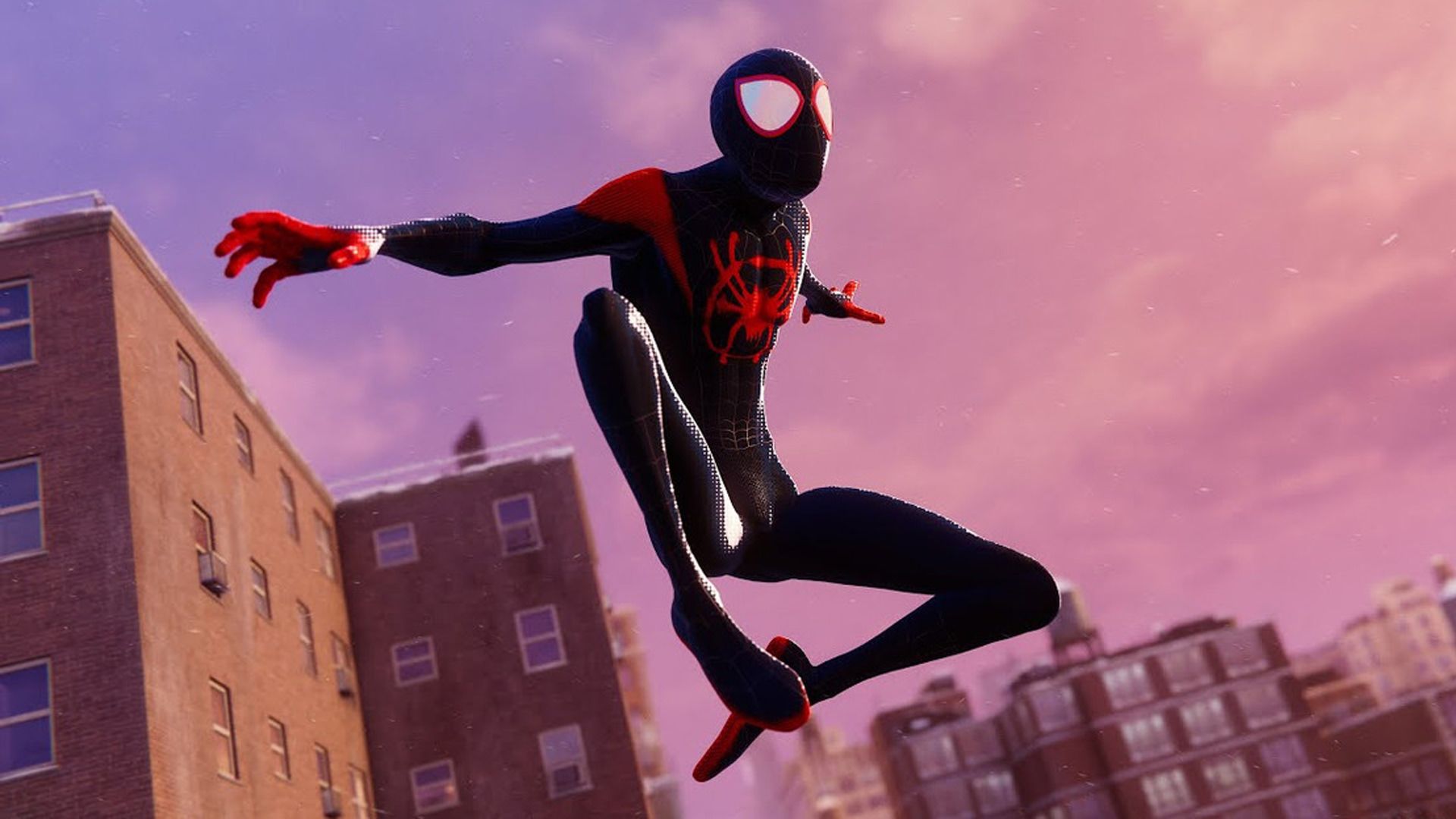 لباس انیمیشنی در بازی Spider Man Miles Morales