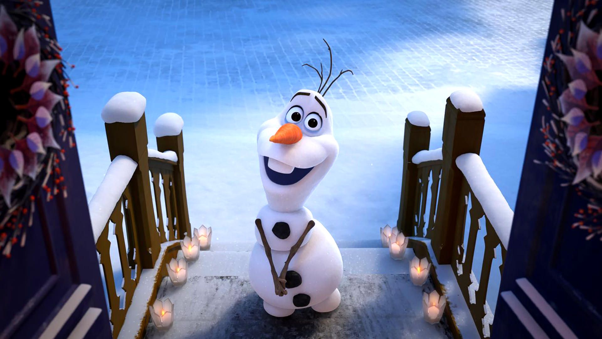 اولاف در انیمیشن کوتاه Once Upon a Snowman