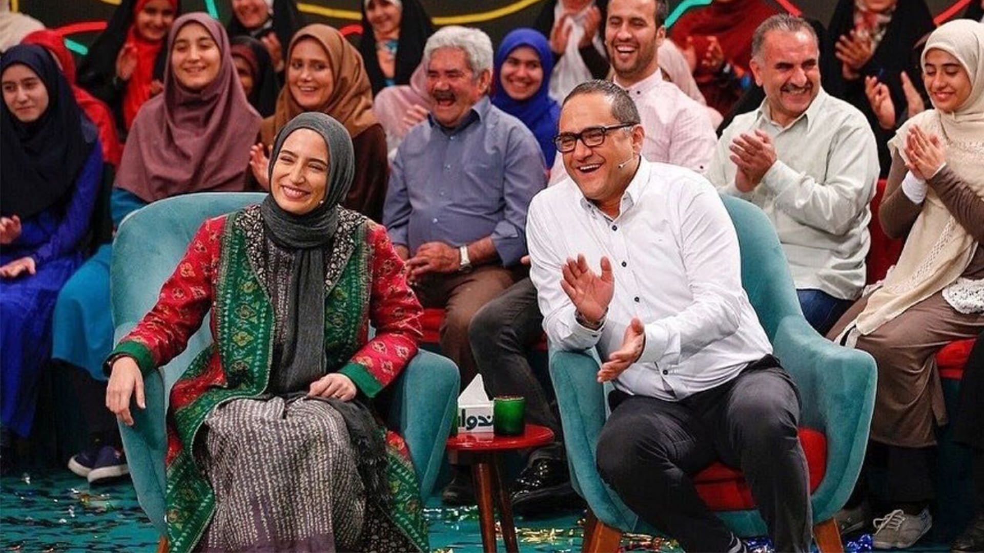 رامبد جوان و نگار جواهریان در خندوانه