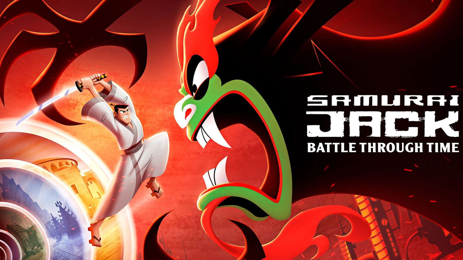 جک و نبرد با آکو در Samurai Jack: Battle Through Time