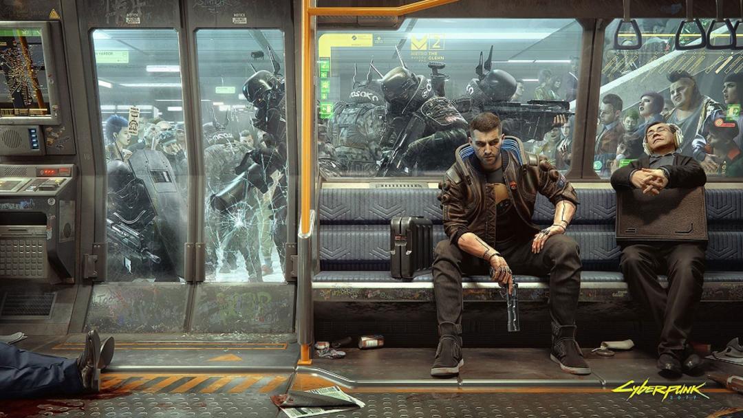  کاراکتر V در Cyberpunk 2077
