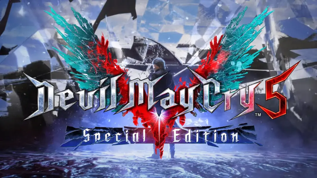 پوستر بازی Devil May Cry 5 Special edition با محوریت شخصیت ورجیل