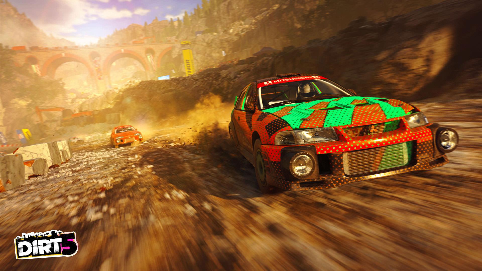 رقابت ماشین‌ها در محیط کوهستانی DiRT 5